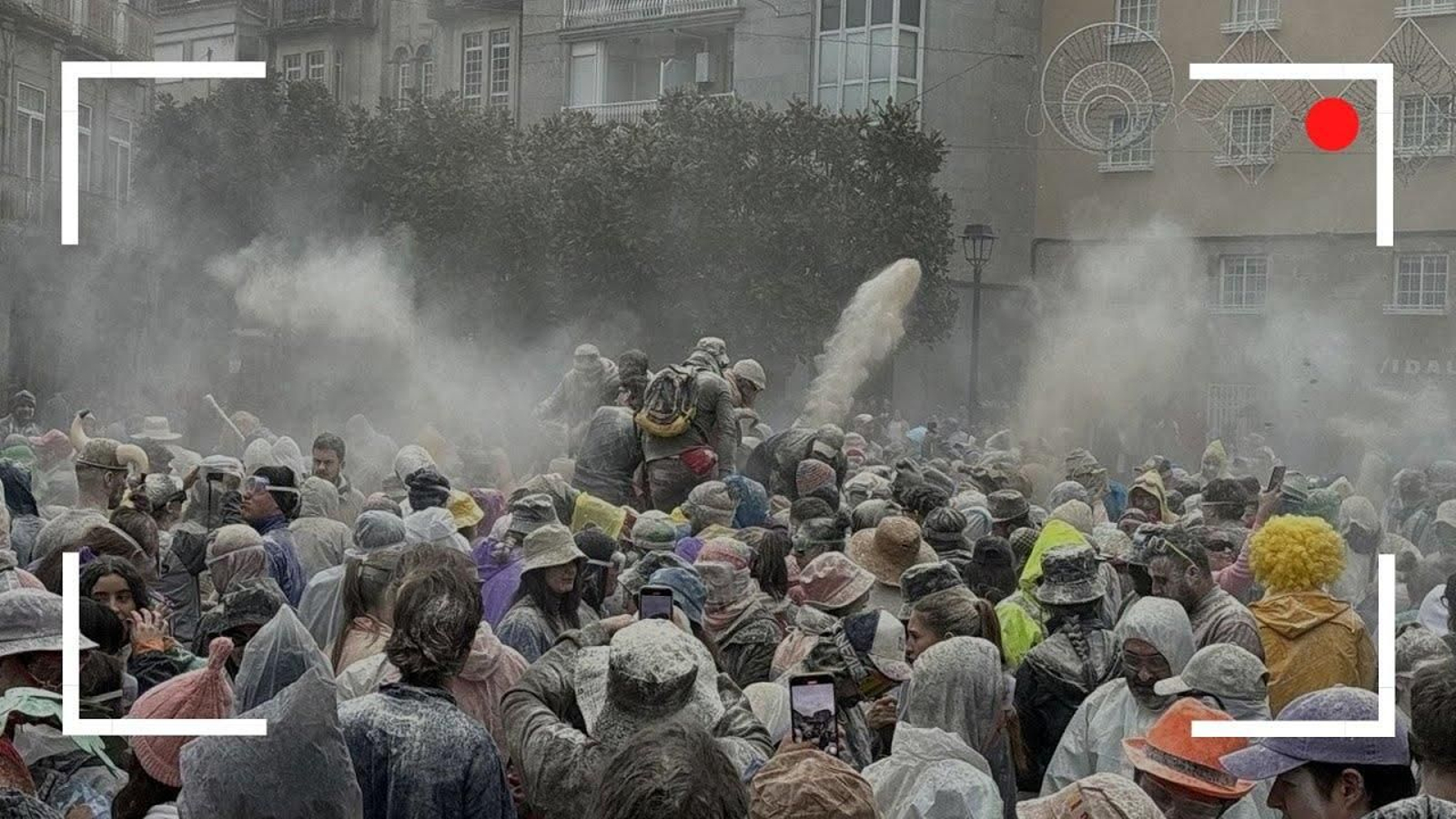 Xinzo celebra su tradicional Fareleiro por el Entroido