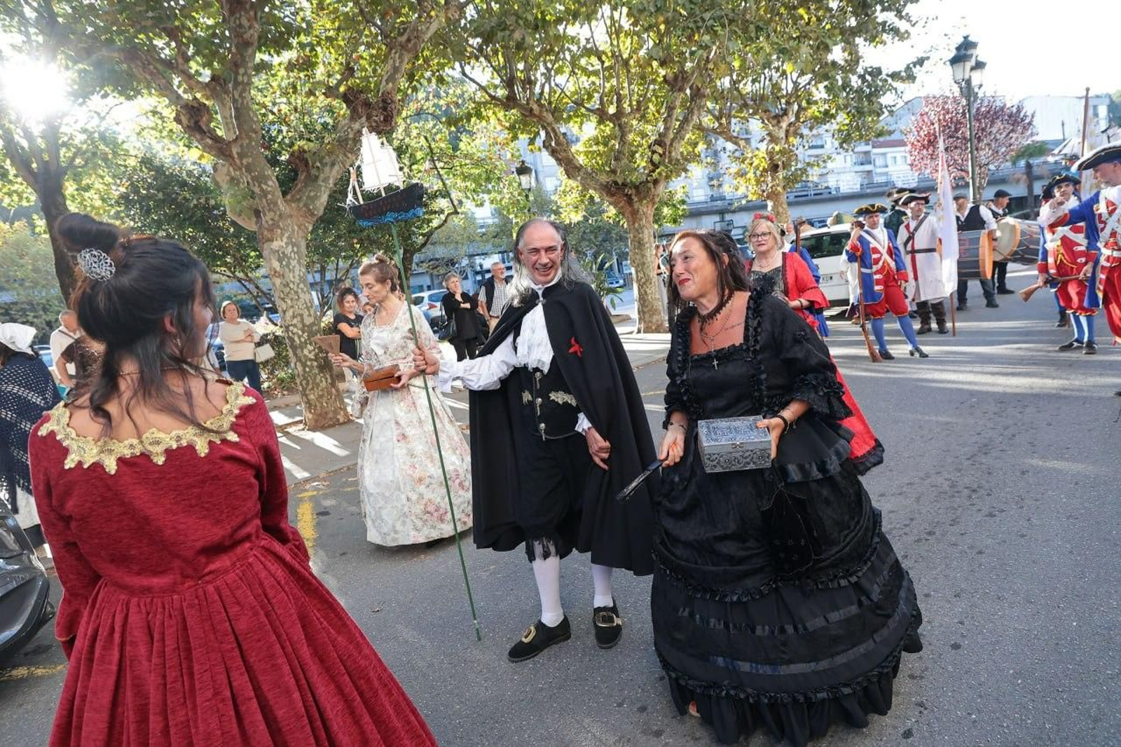 Galería | Redondela se echa a la calle para dar comienzo a la Batalla de Rande