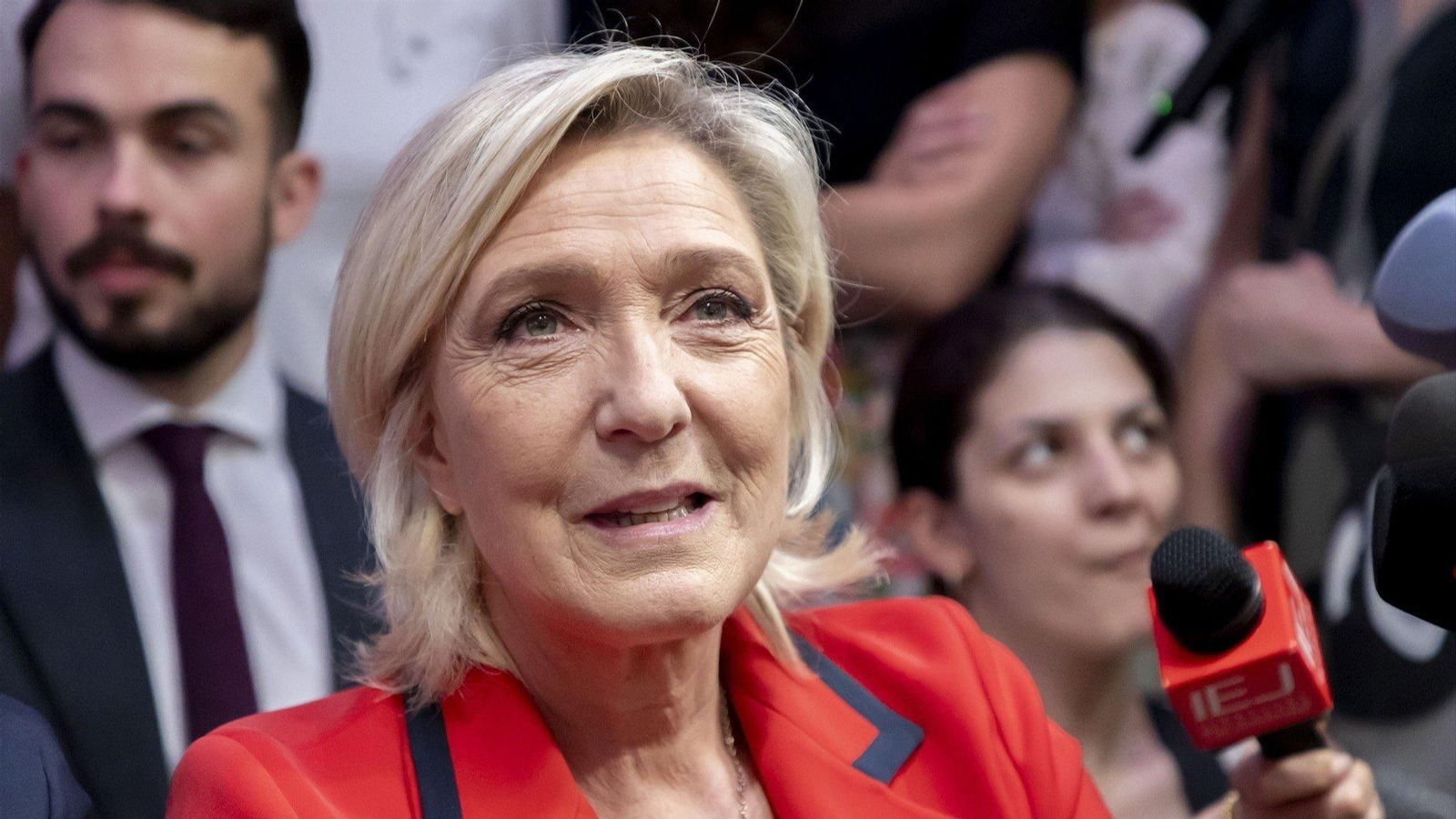 La líder ultraderechista Le Pen. // E.P.