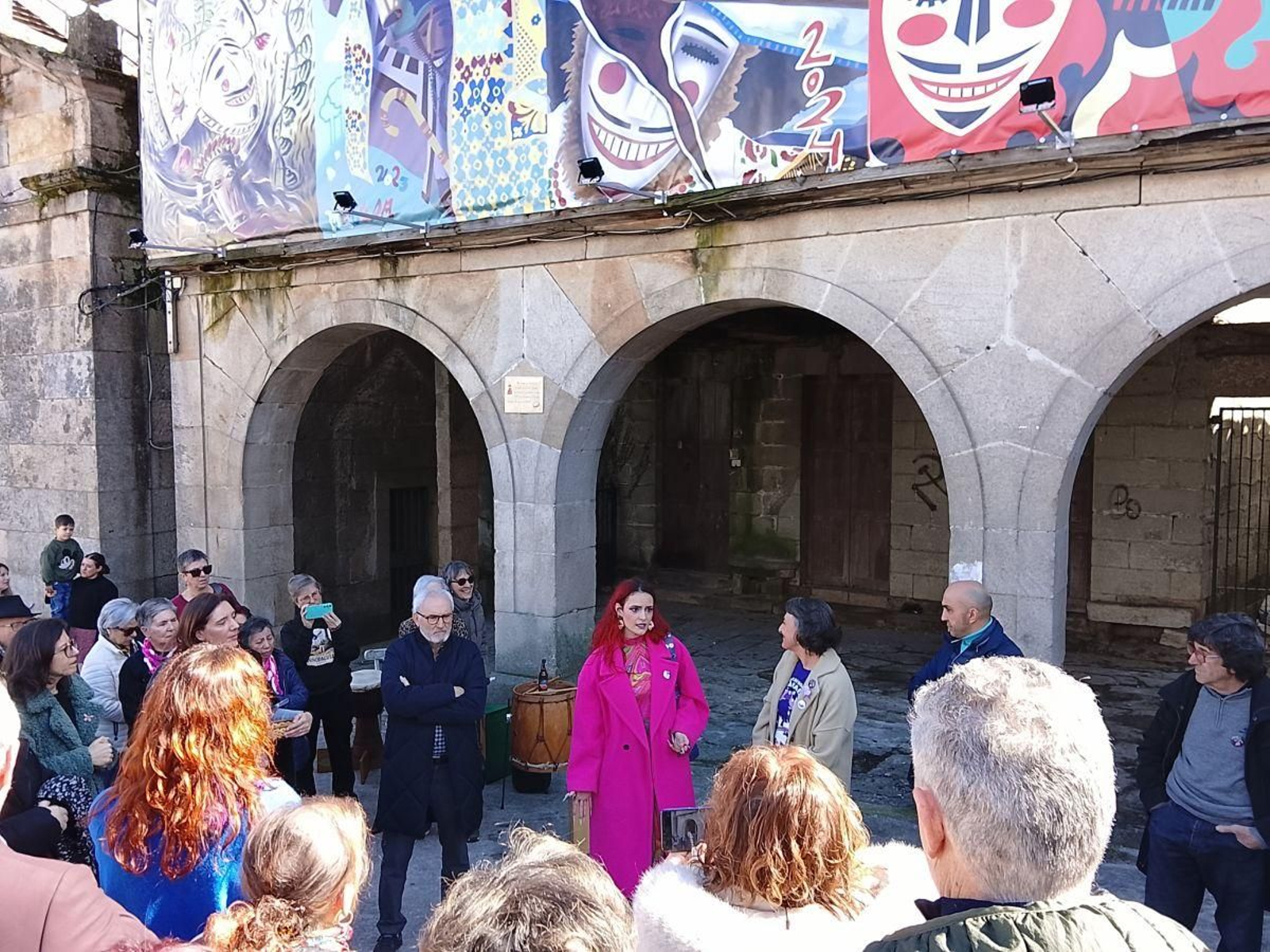 En Maceda, recordaron a las “mozas de Castro de Escuadro”.