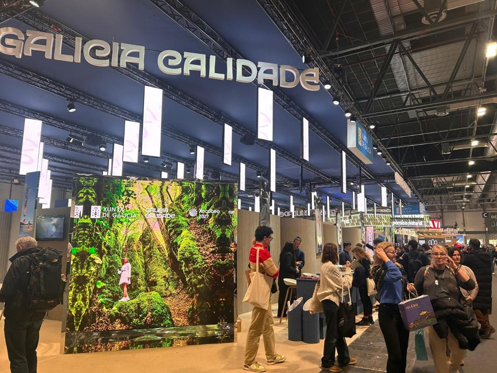 Stand de Galicia en Fitur
