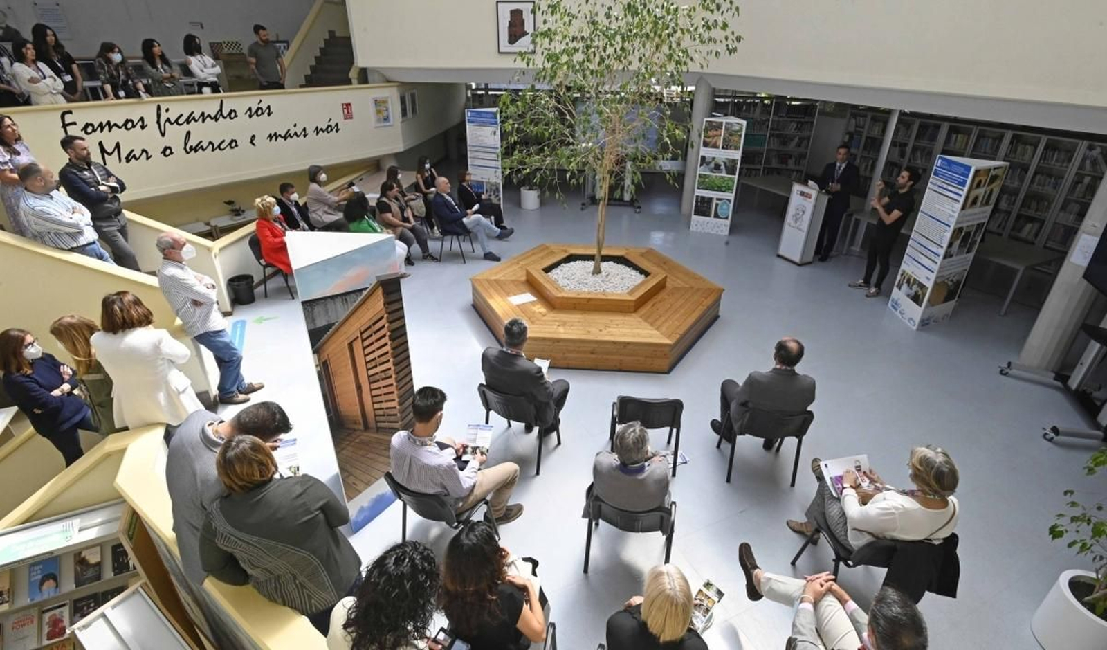 Un acto de innovación en la FP celebrado en el instituto vigués Manuel Antonio este mismo año.
