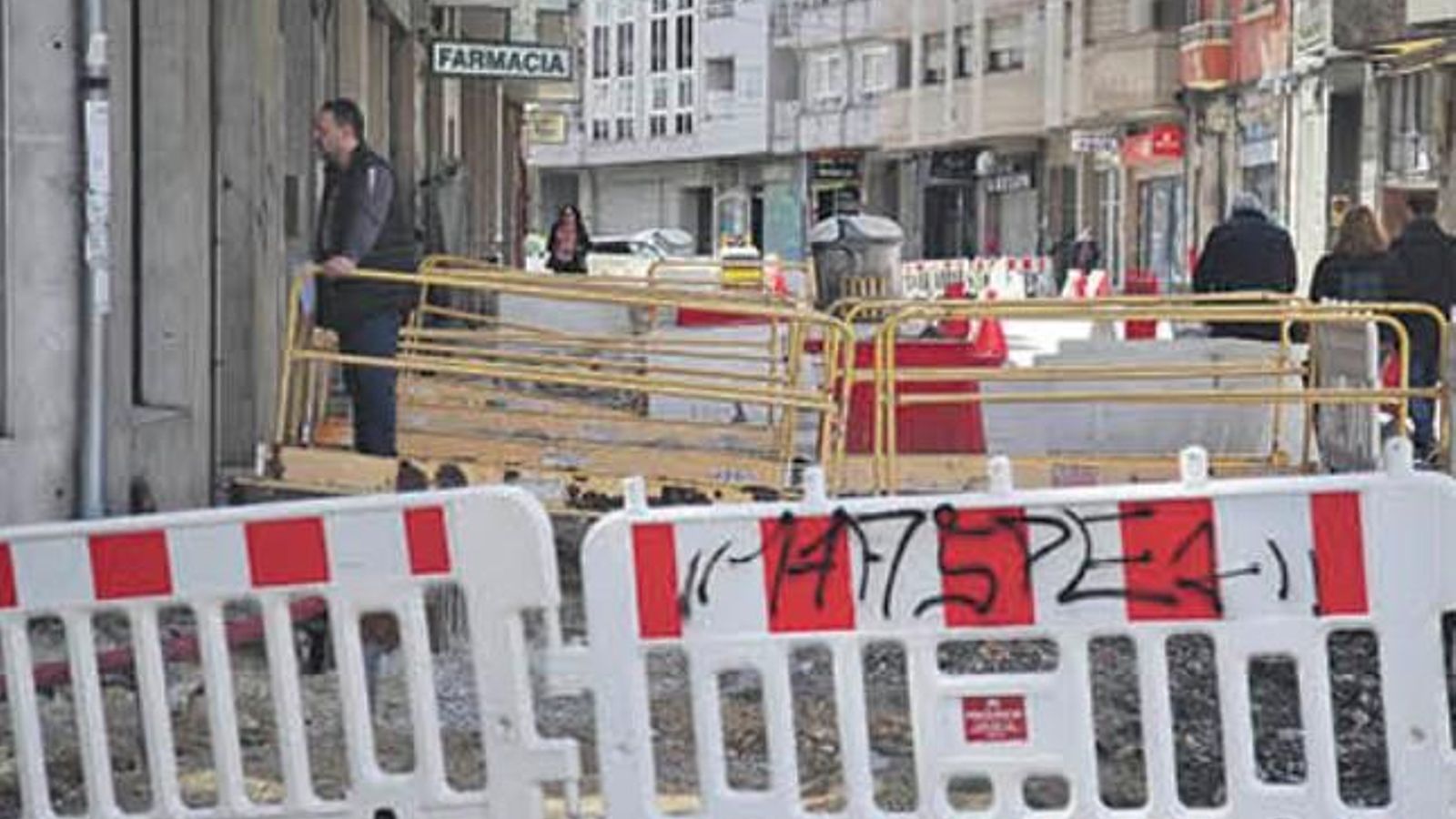 Nº 45 de la Avenida de Portugal, en Ourense.