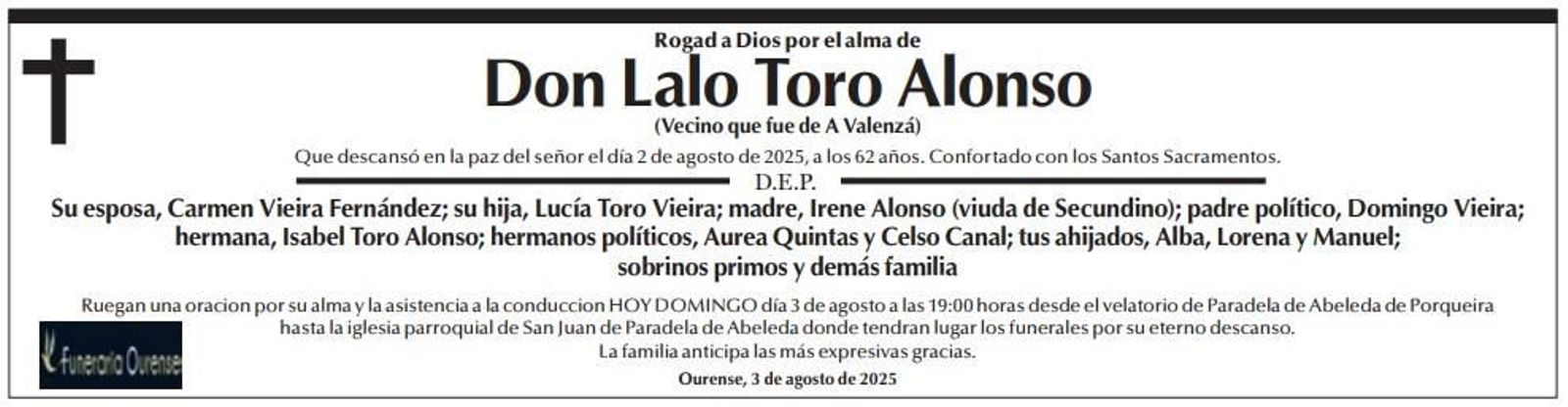 Las despedidas de este domingo / La Región