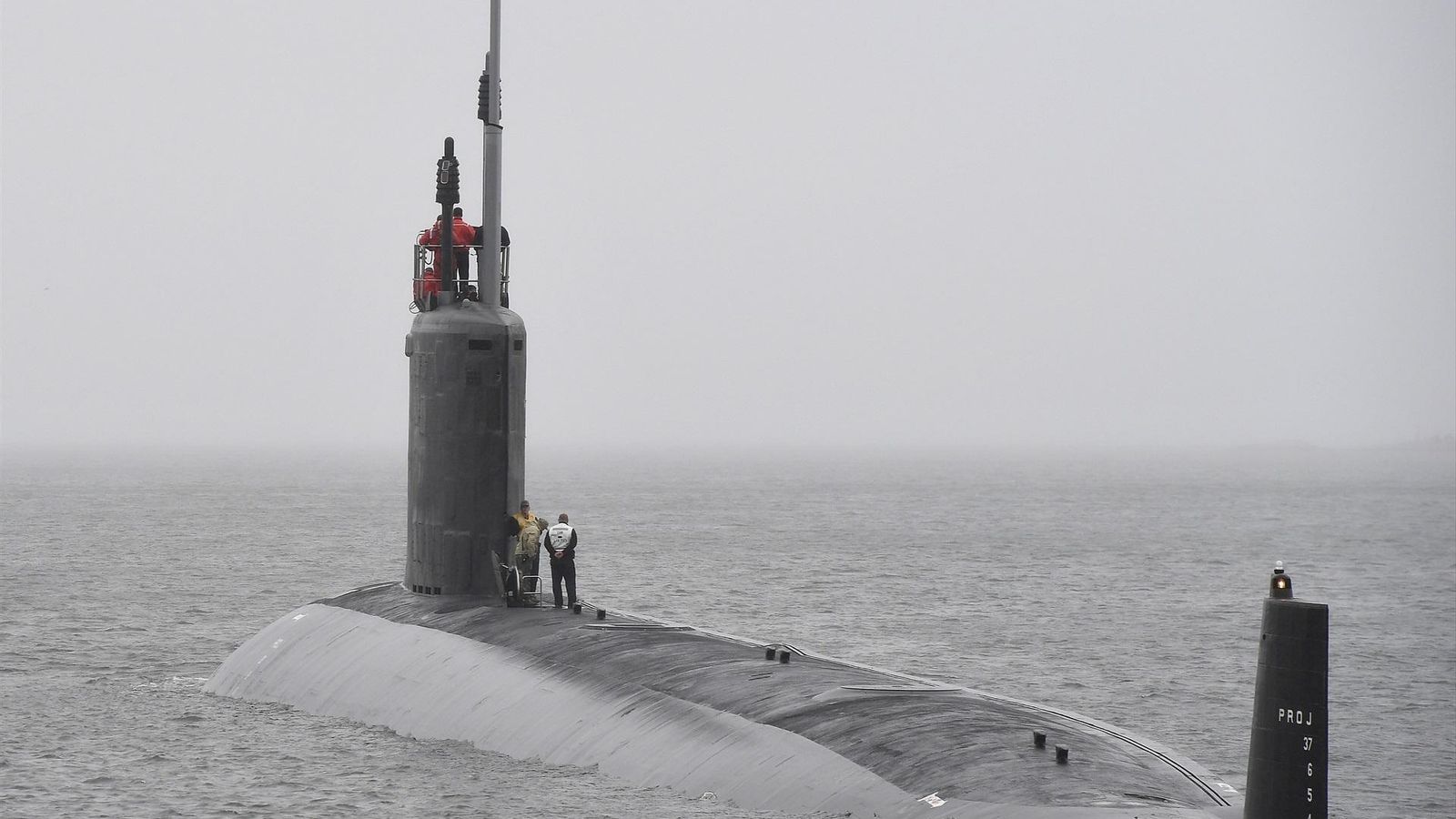 Un submarino militar