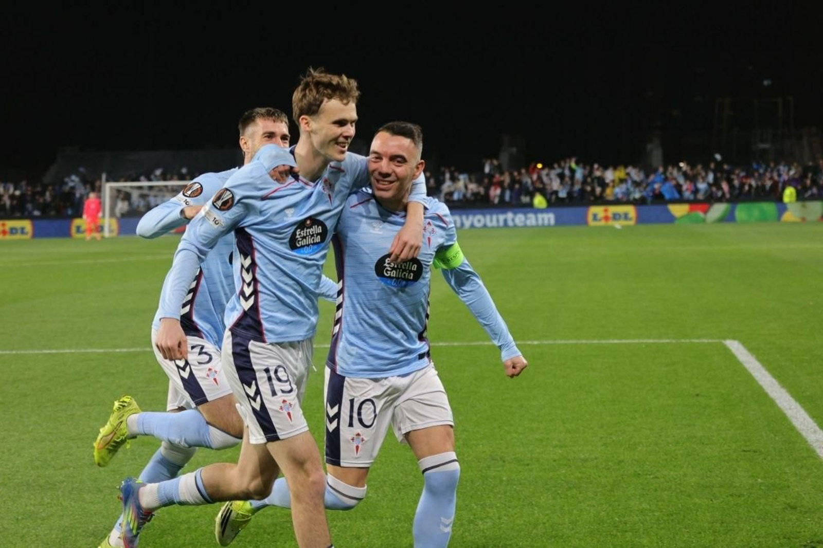 Galería | El Celta recibe al Lille en Balaídos