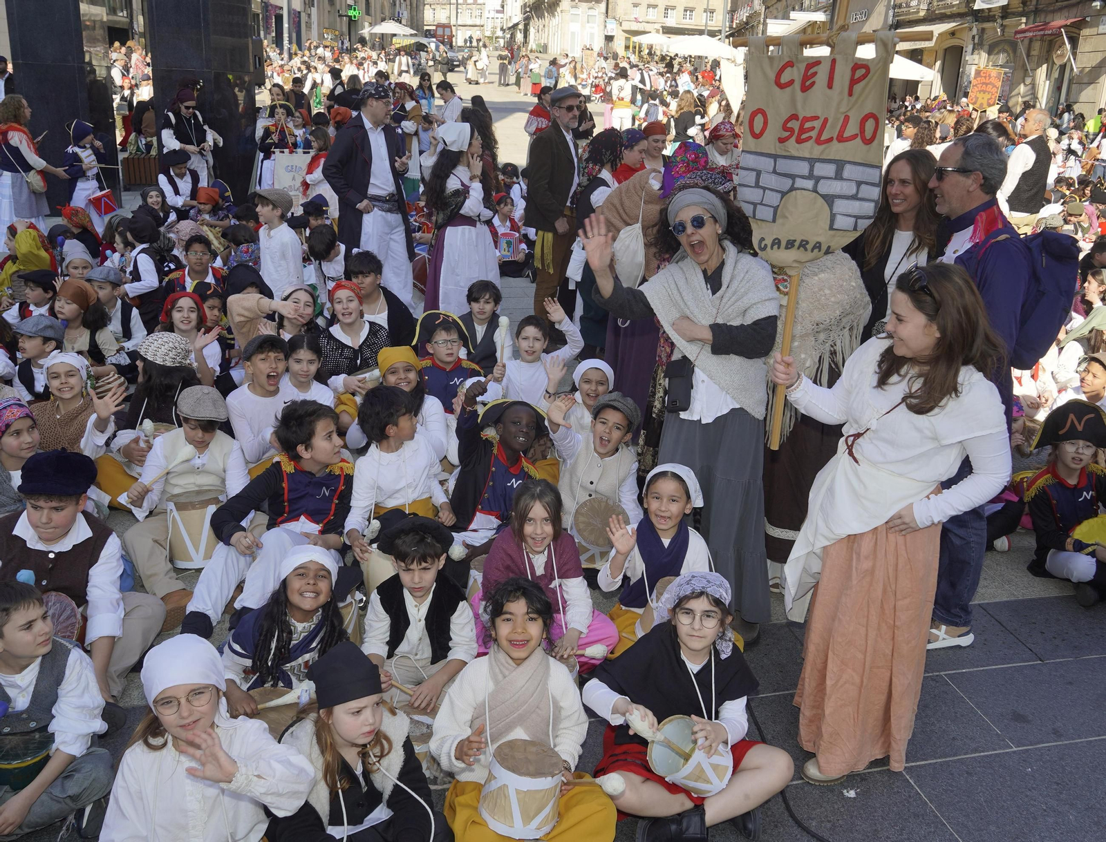 Galería | La Reconquistiña congrega a más de 2.000 escolares
