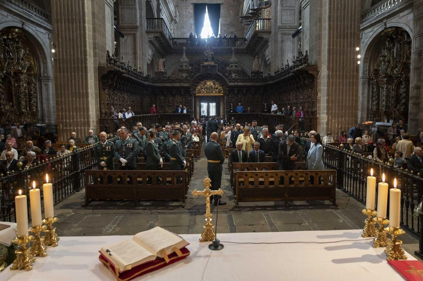 Misa del Pilar en Celanova (FOTOS: MARTIÑO PINAL)