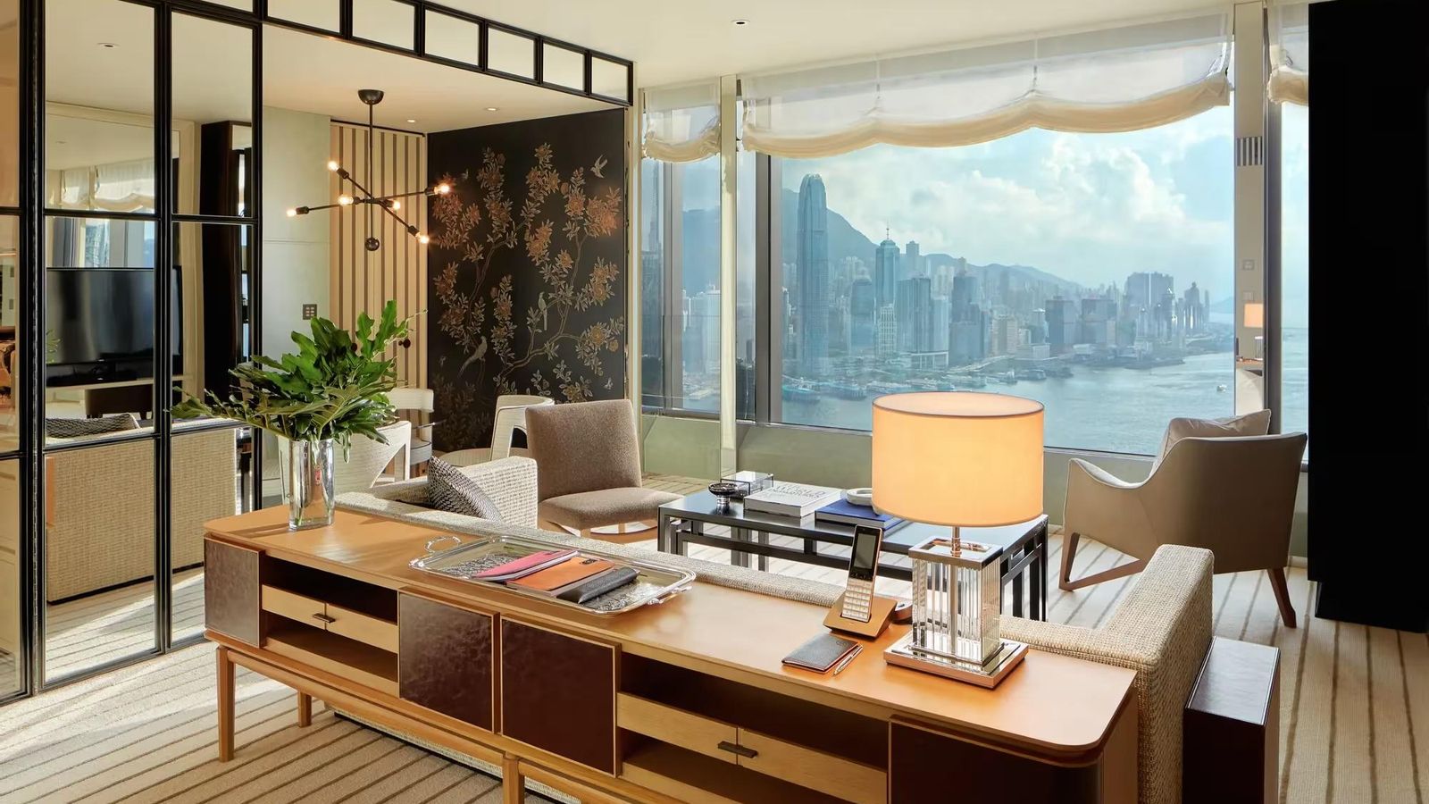 Vistas desde el Rosewood Hong Kong