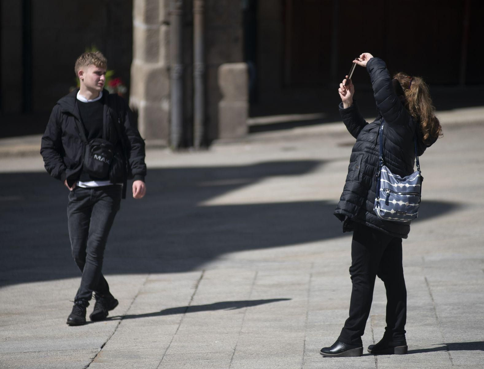 Turistas en Ourense (XESÚS FARIÑAS)