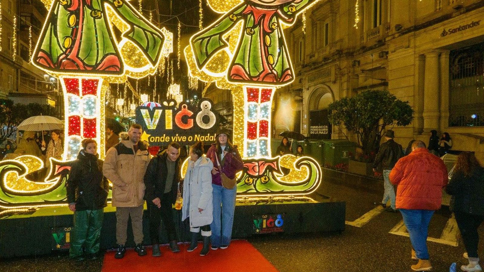 Galería | Vigo se ilumina con las luces de Navidad 2025