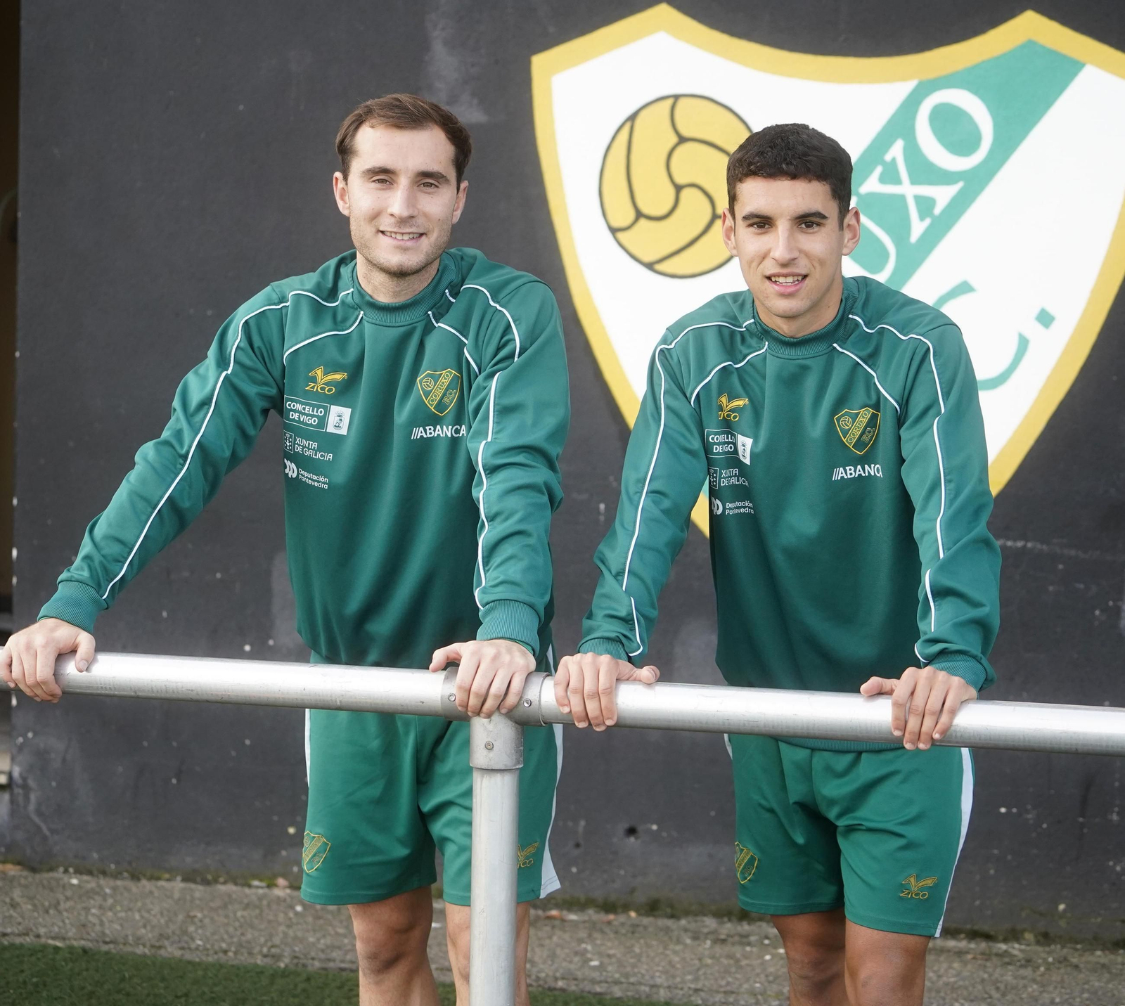 Xabi Sola y Javi González, que es baja.