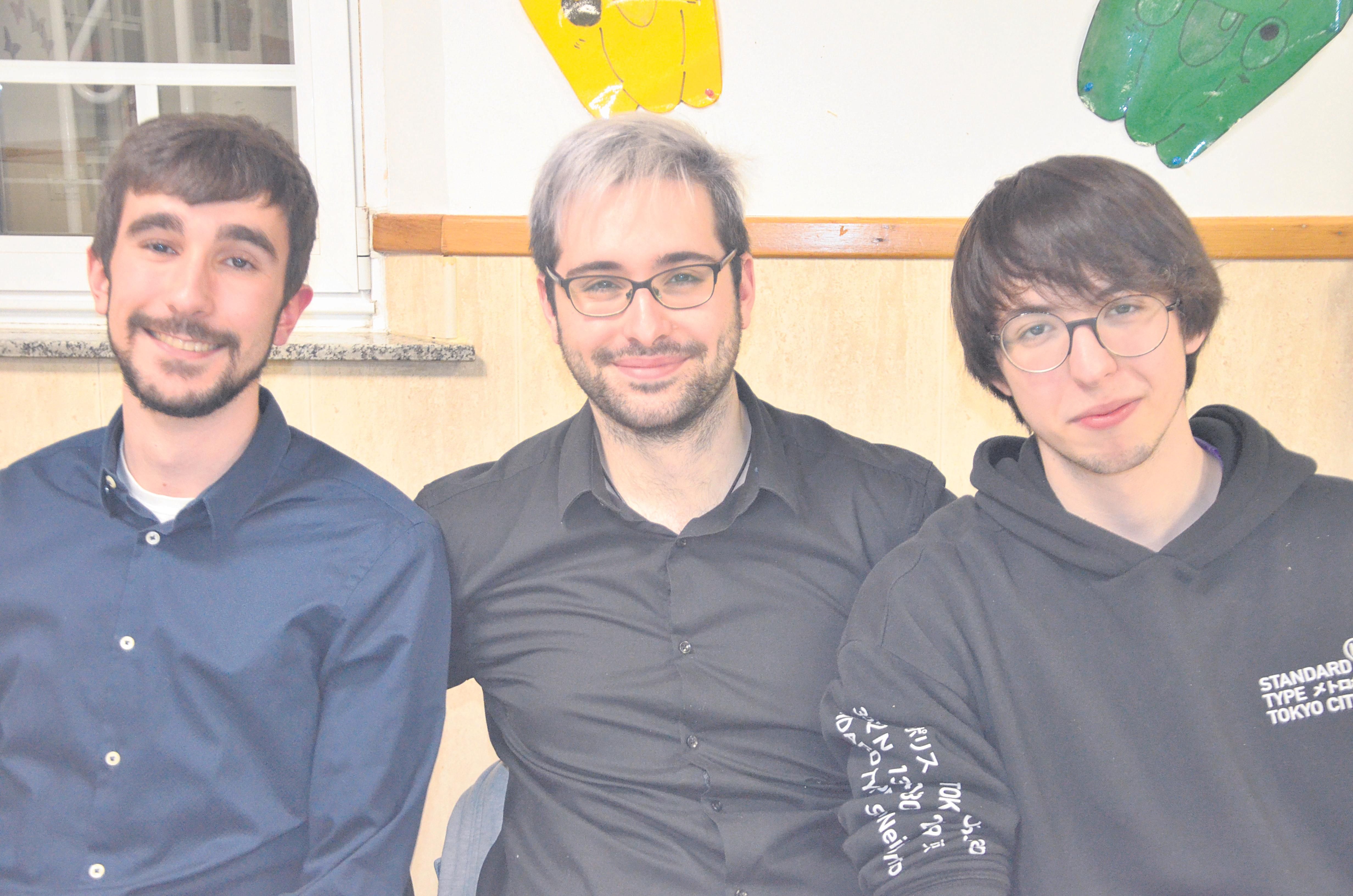 Pablo, Marco e Fabio.