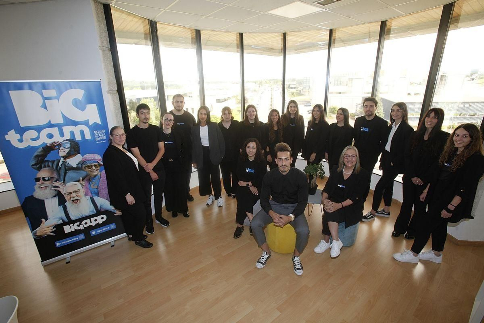 Foto de familia del equipo de Big Formación.