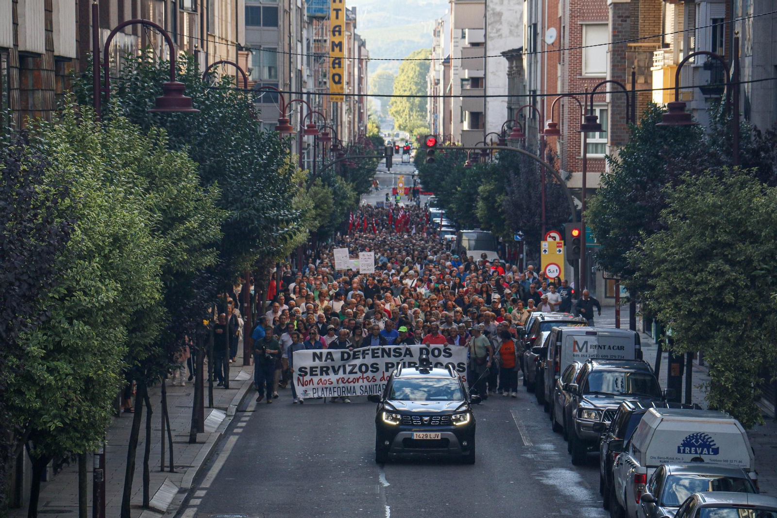 Galería | O Barco salió a la calle para pedir mejoras en sanidad