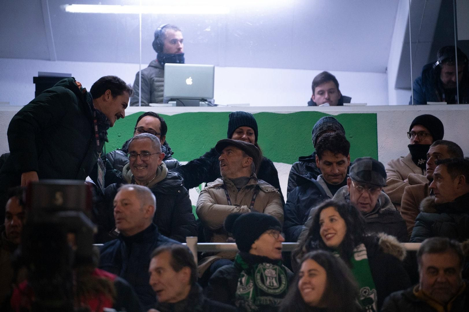 Aficionados en Espiñedo.