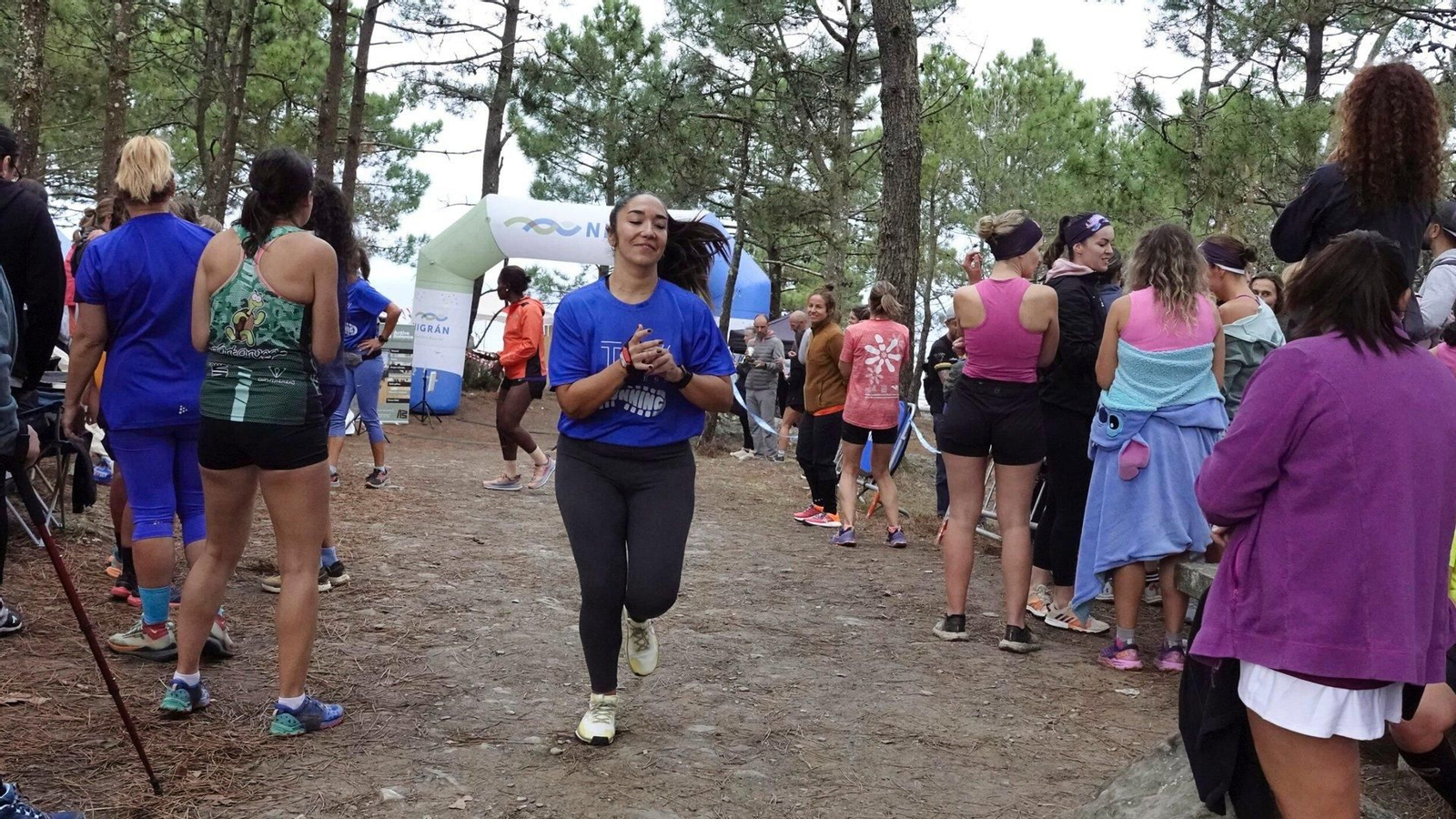 Carrera femenina en Monteferro.