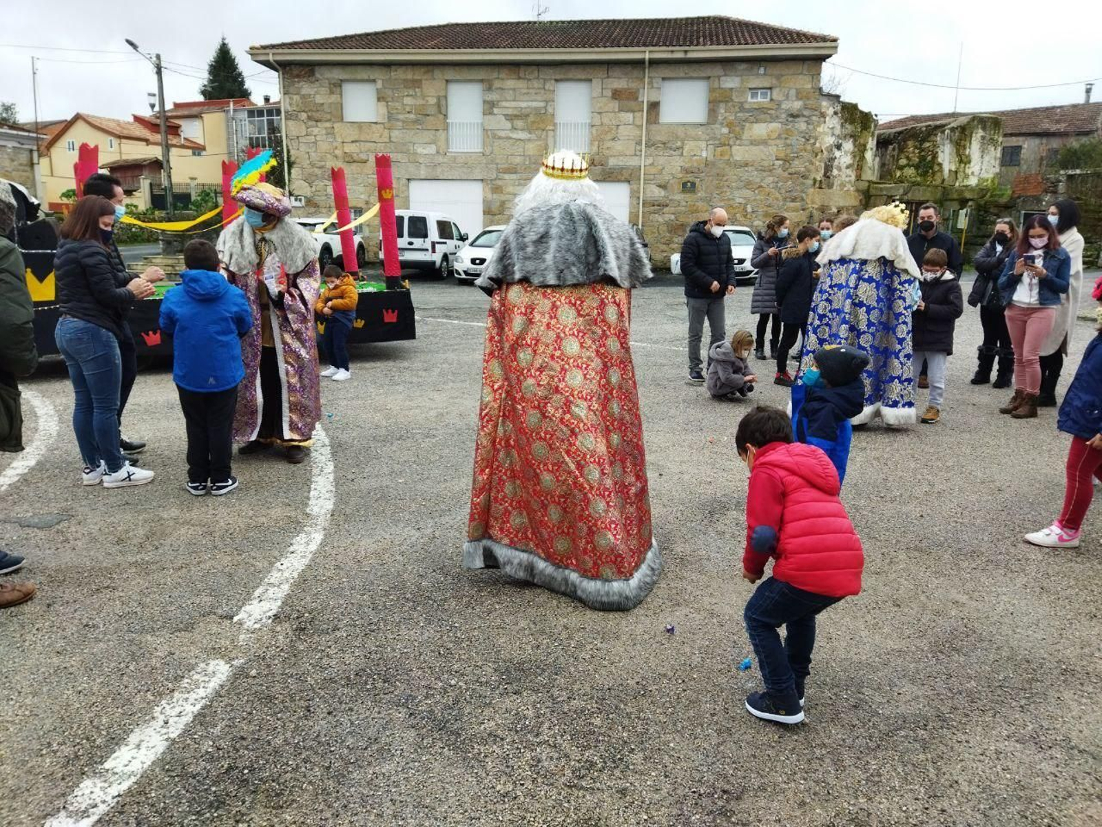 Los Reyes Magos en Verea