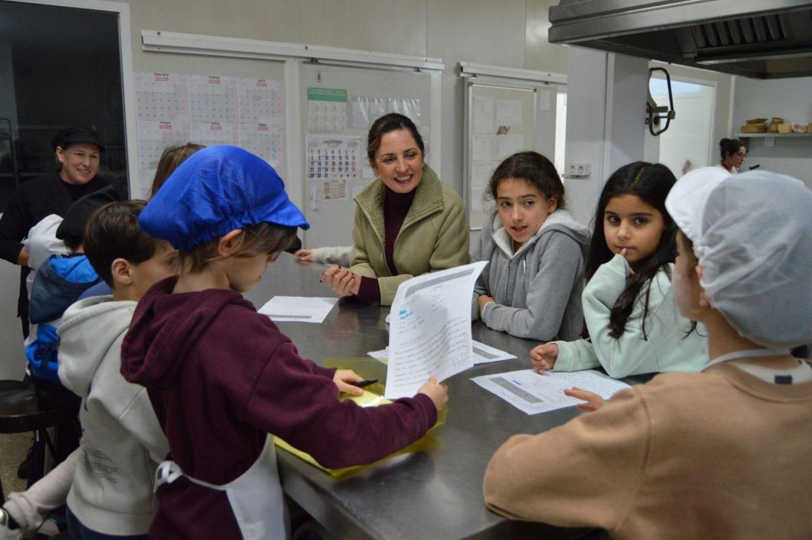 Alumnos en una actividad extraescolar.