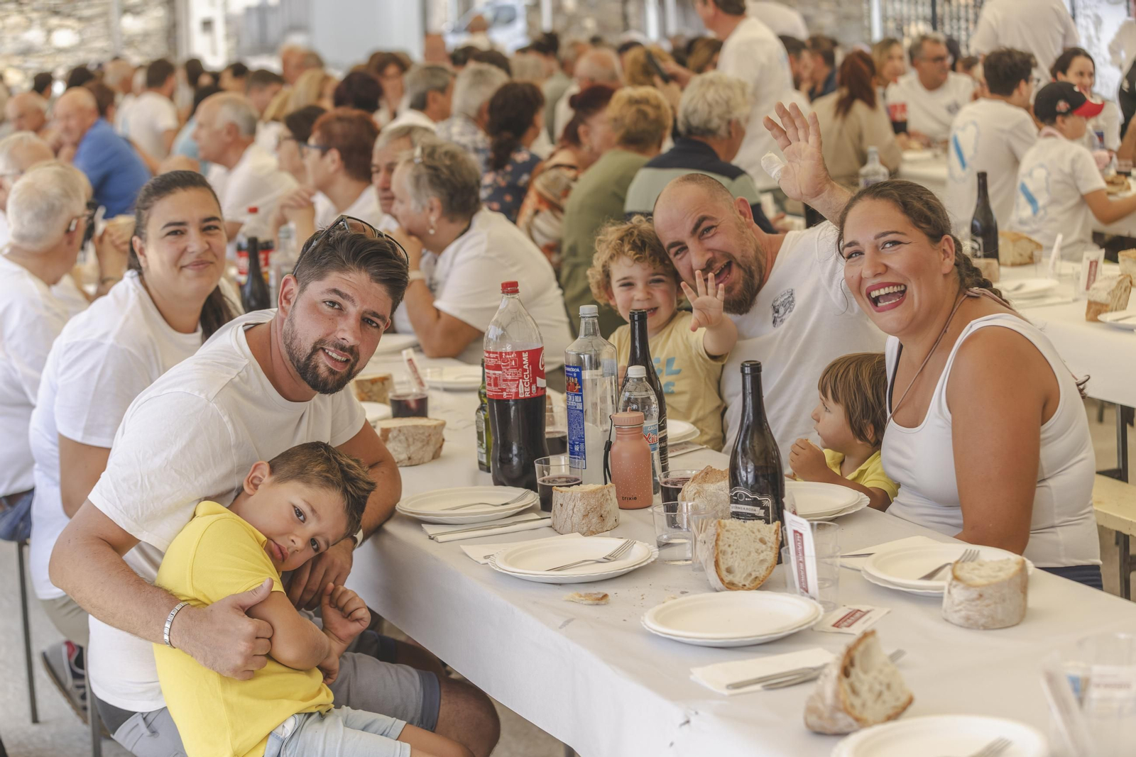 Galería | Progo se llena de vida y reencuentros con una comida entre vecinos, en fotos