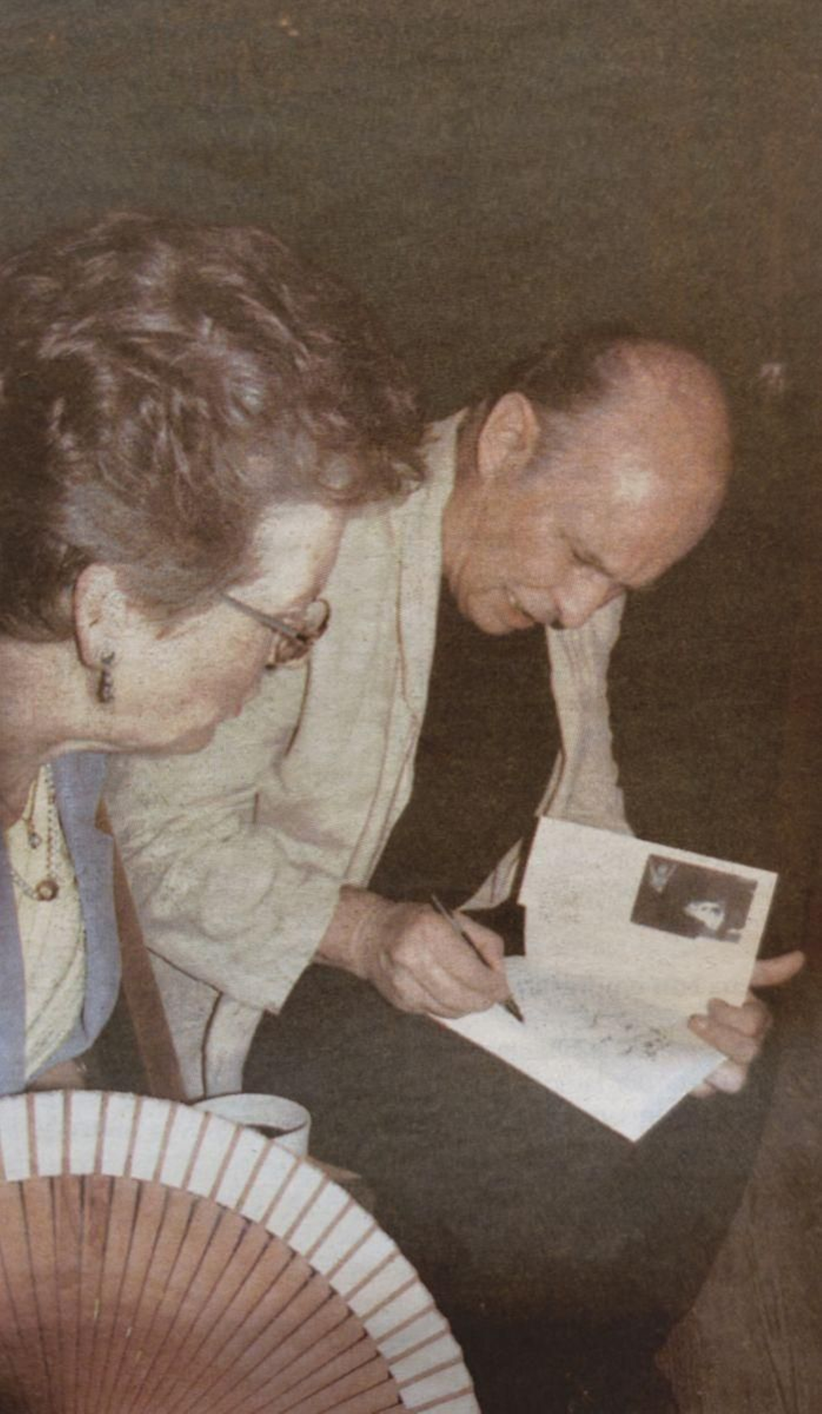 Xaime Quessada durante la presentación de “El olvido”.