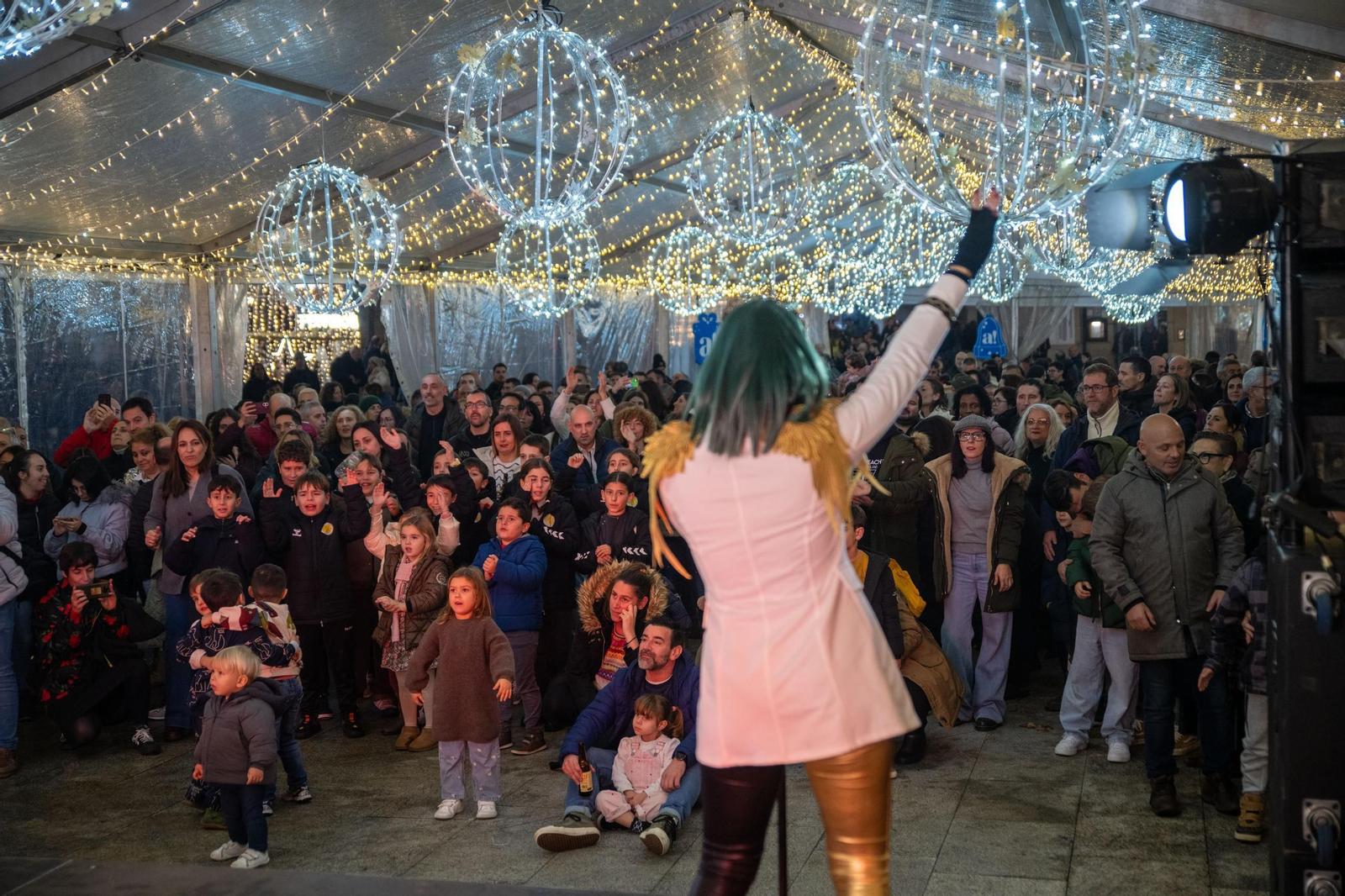 Galería | Ribadavia disfruta del encendido de la Navidad