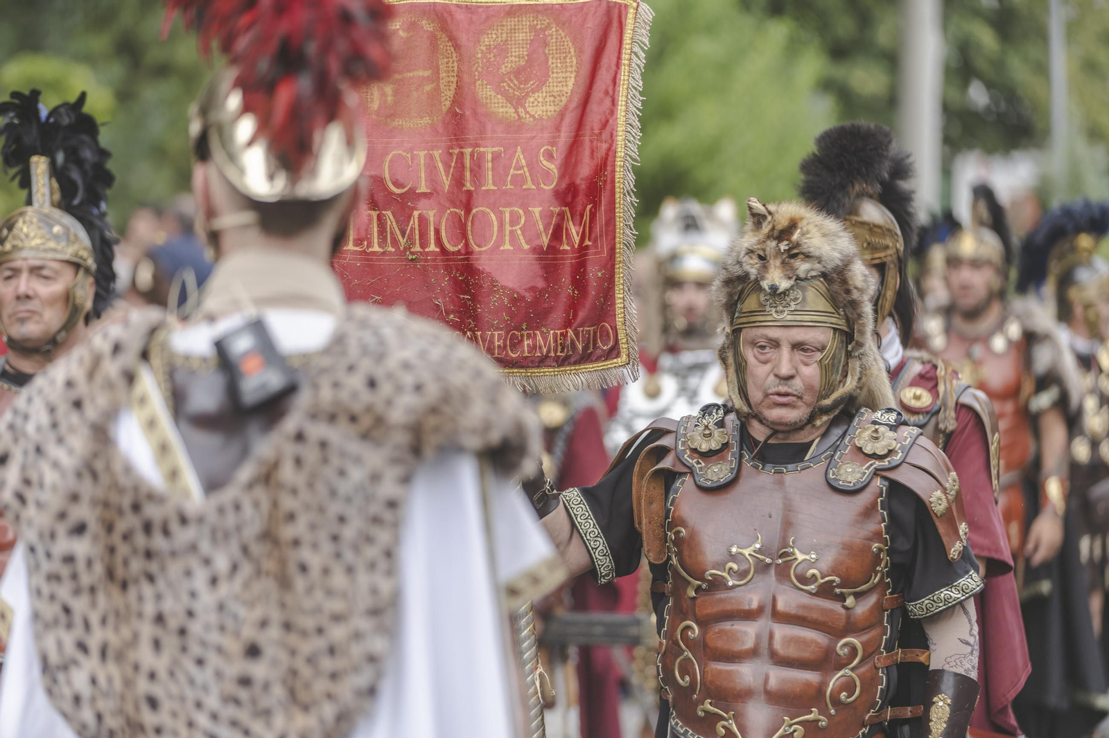 Galería | Los romanos cruzan el Lethes: Xinzo pone fin al Esquecemento, un evento con cifras récord