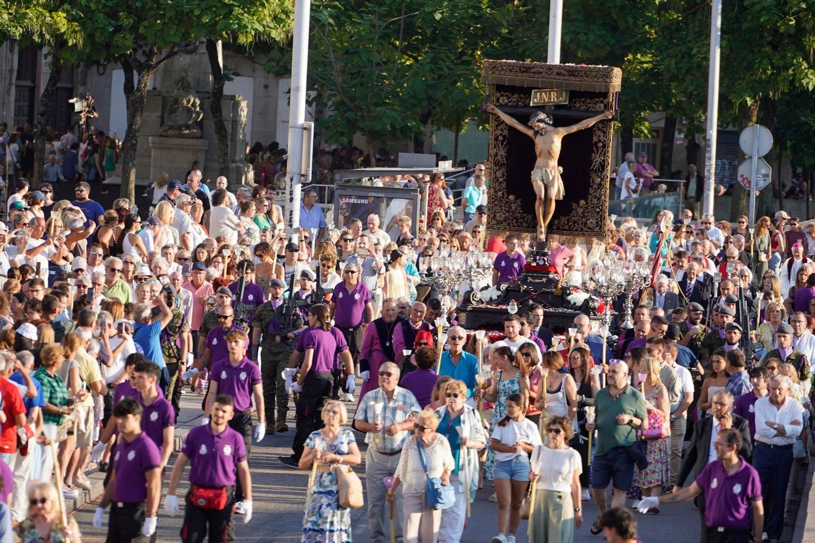 Procesión del Cristo de la Victoria de Vigo.