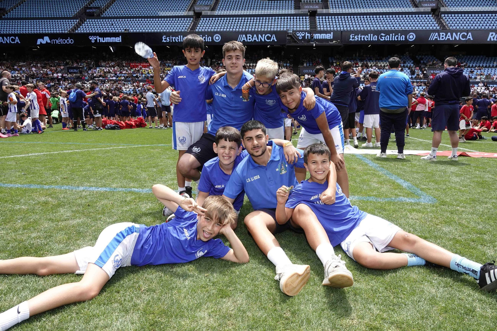 Galería | Balaídos despide la Vigo Cup con el acto de clausura y entrega de medallas