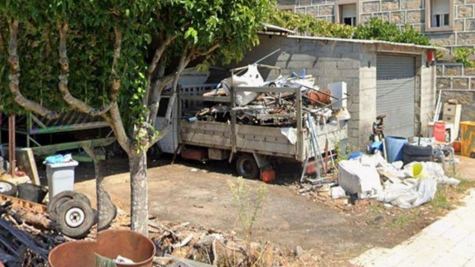 Estercolero en barbadás