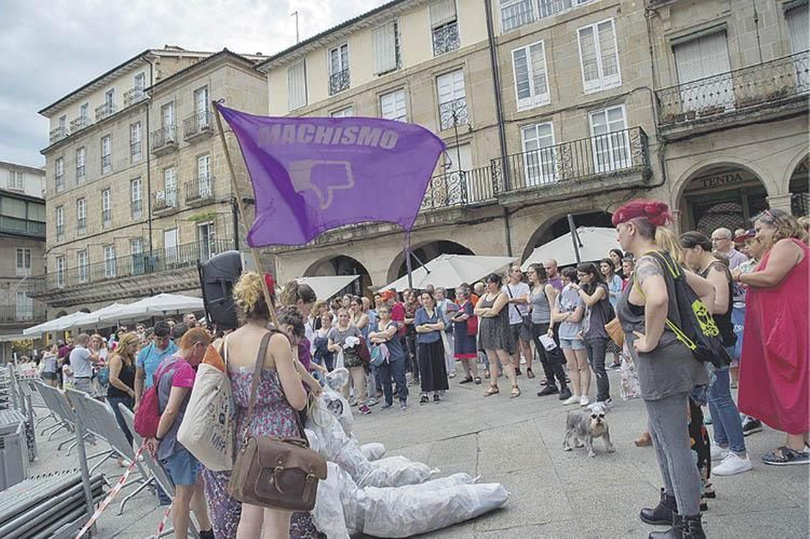 Concentración contra la violación de La Manada.
