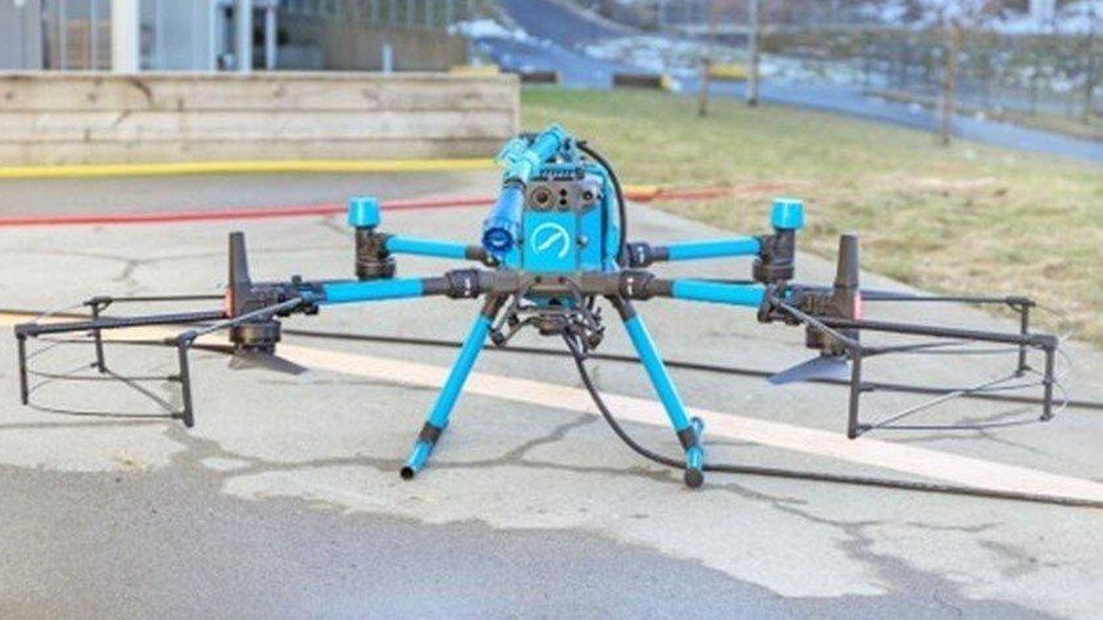 El dron tiene un tiempo de vuelo de 24 horas.