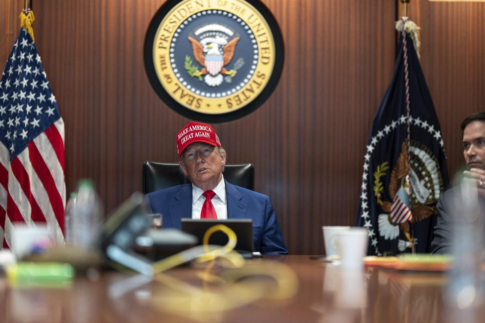 El presidente de Estados Unidos, Donald Trump