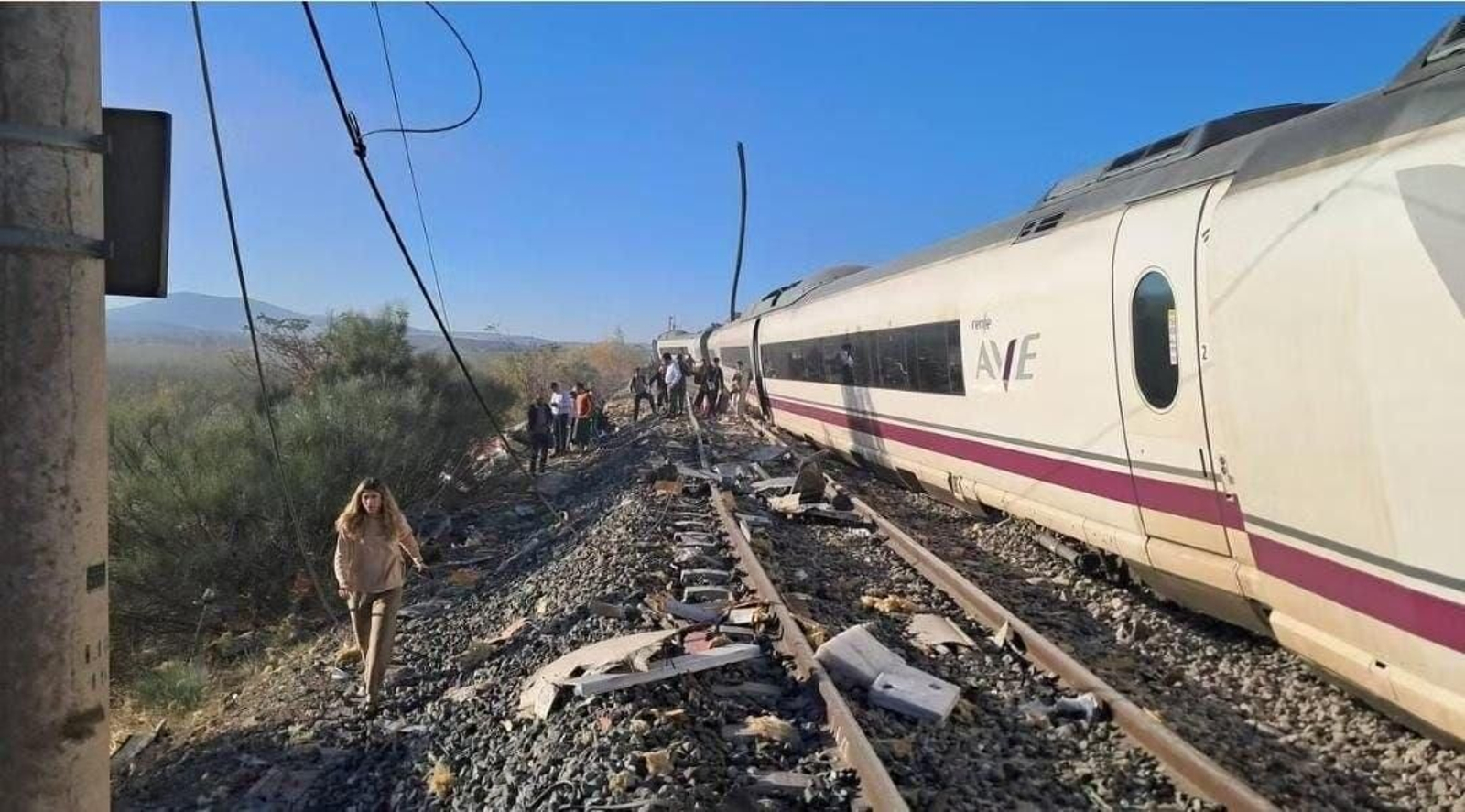 El accidente entre dos trenes en Toledo.