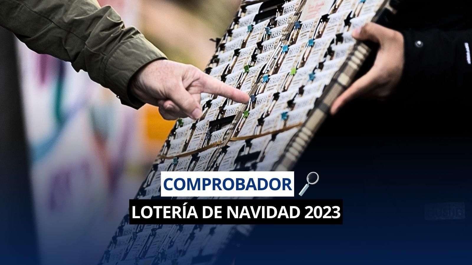 Comprobador Lotería de Navidad 2023.