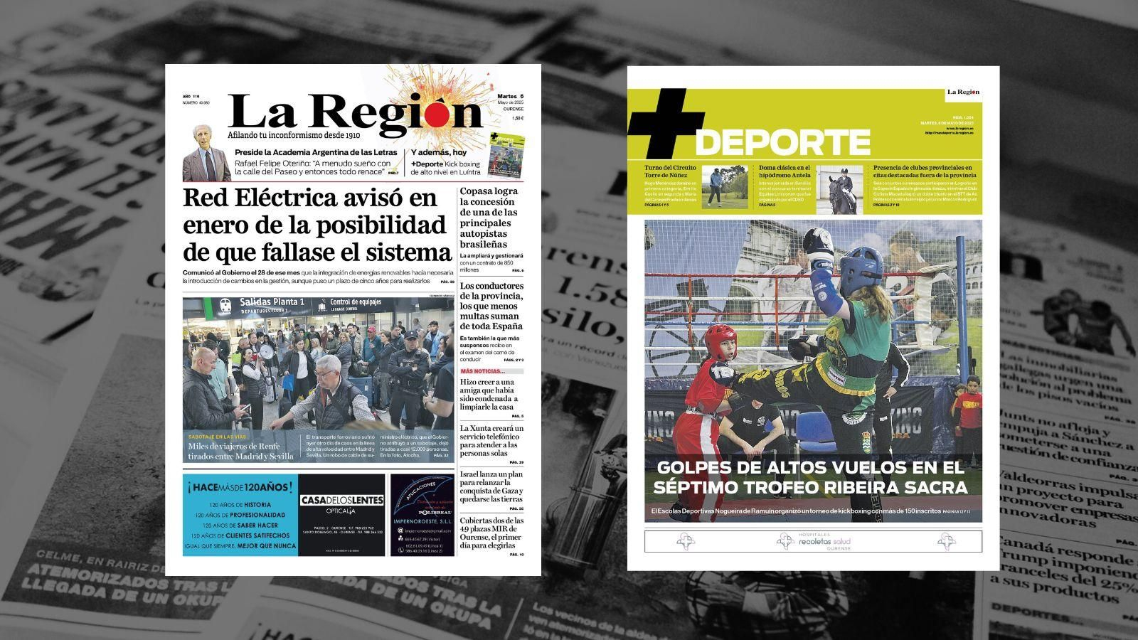 Las portadas de hoy.