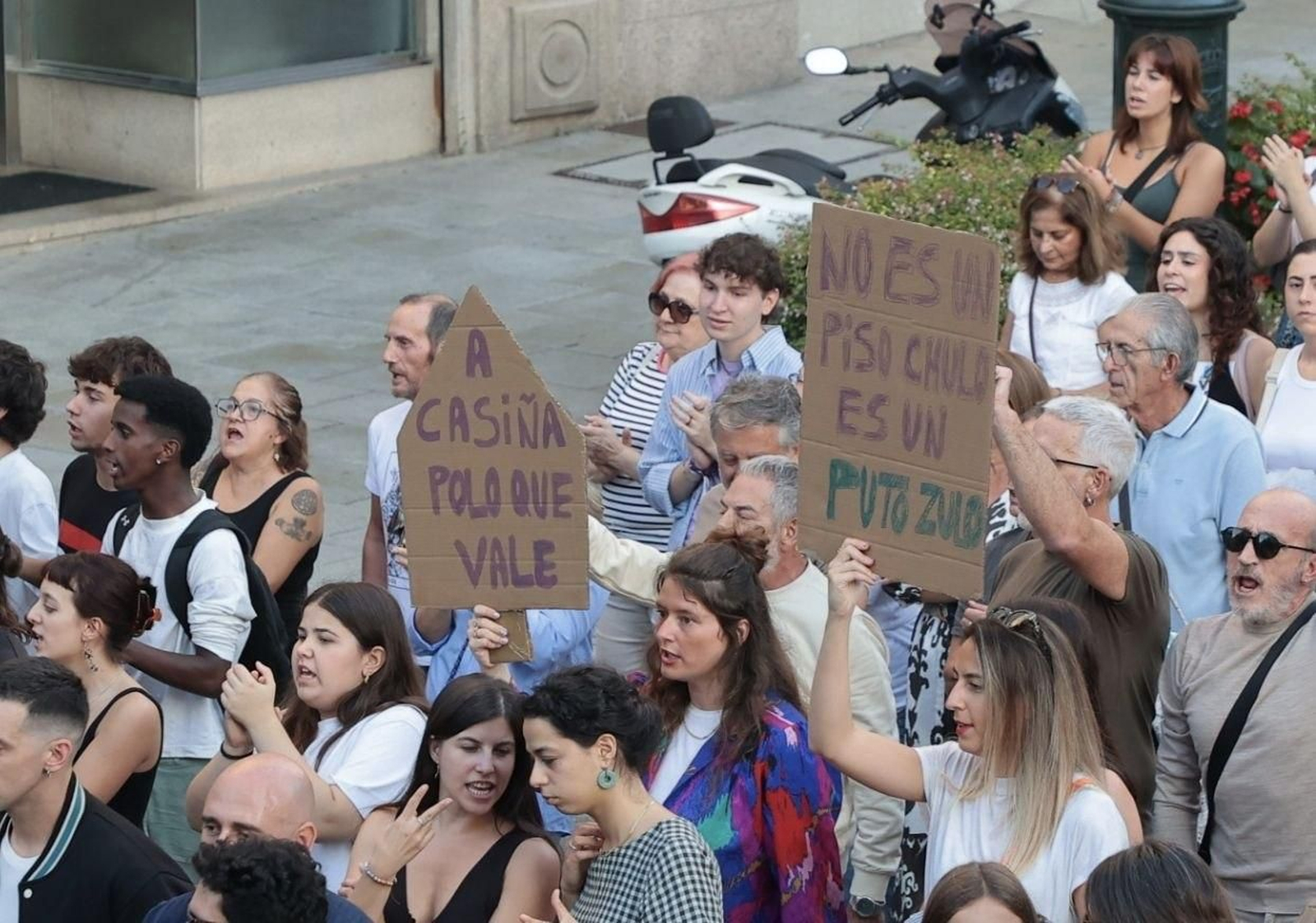 Galería | Vigo se suma a las protestas por una vivienda digna