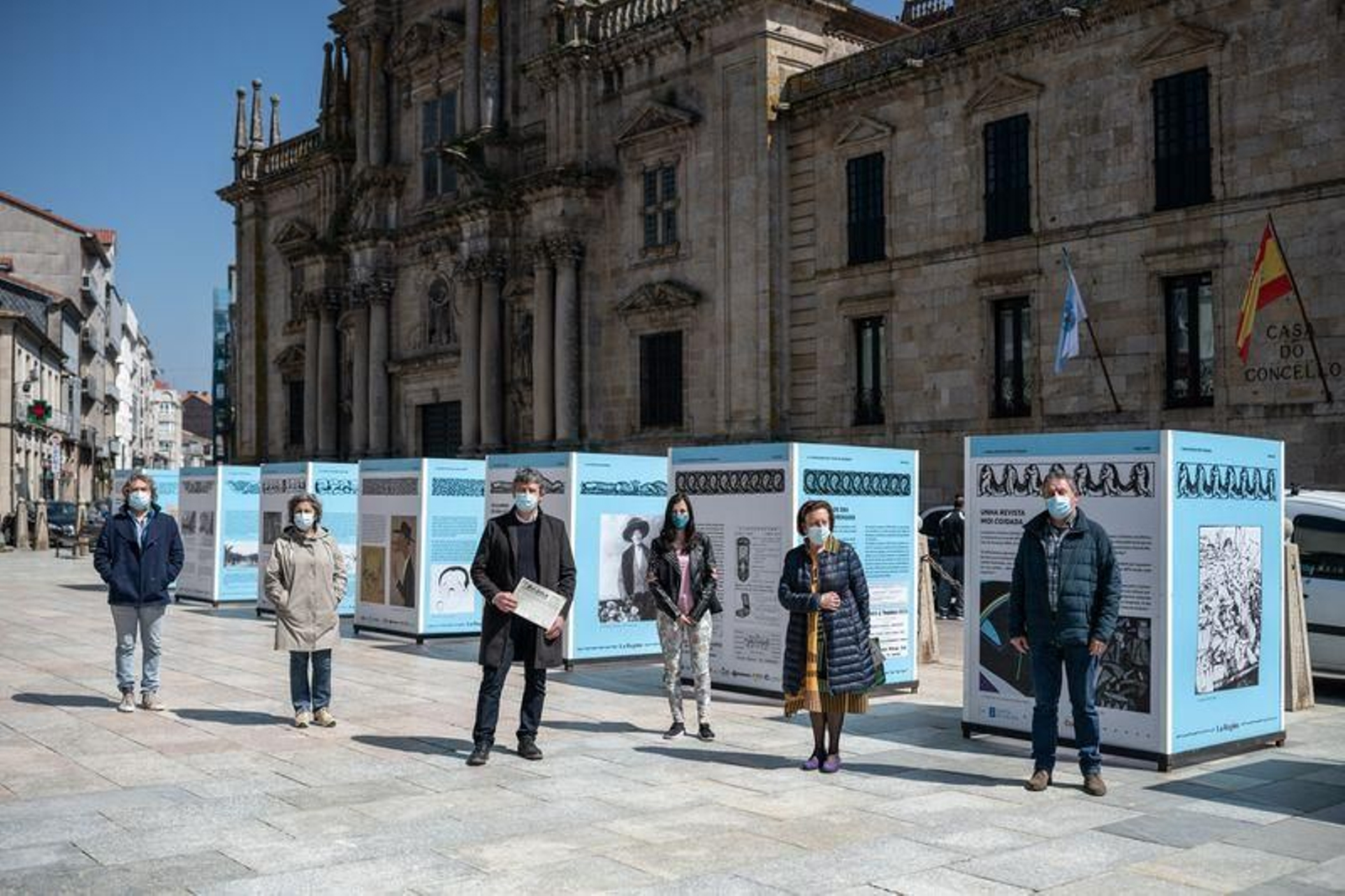 A exposición "Nós naceu en Ourense hai 100 anos" // FOTOS: ÓSCAR PINAL