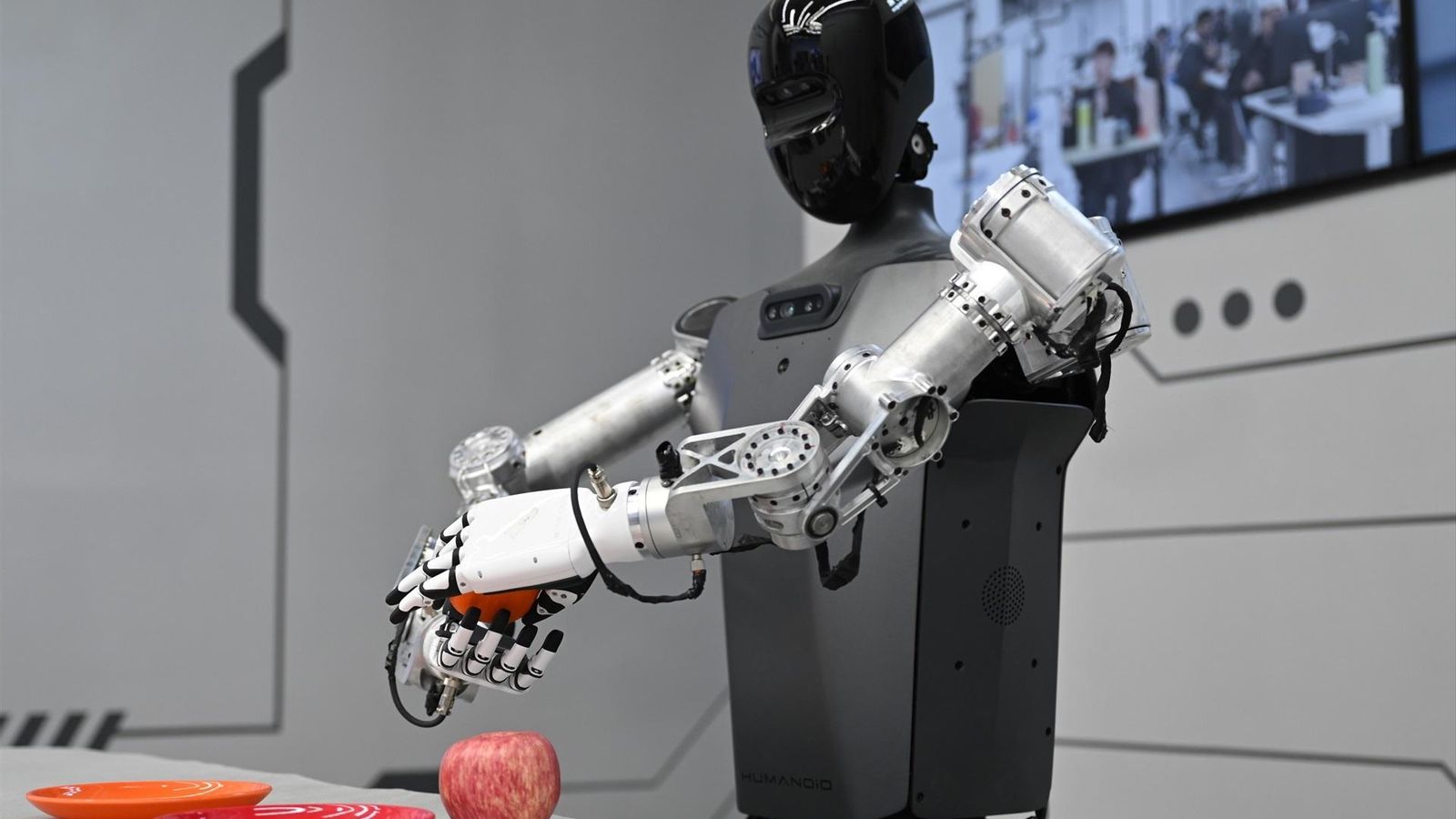 Robots chinos para el servicio doméstico