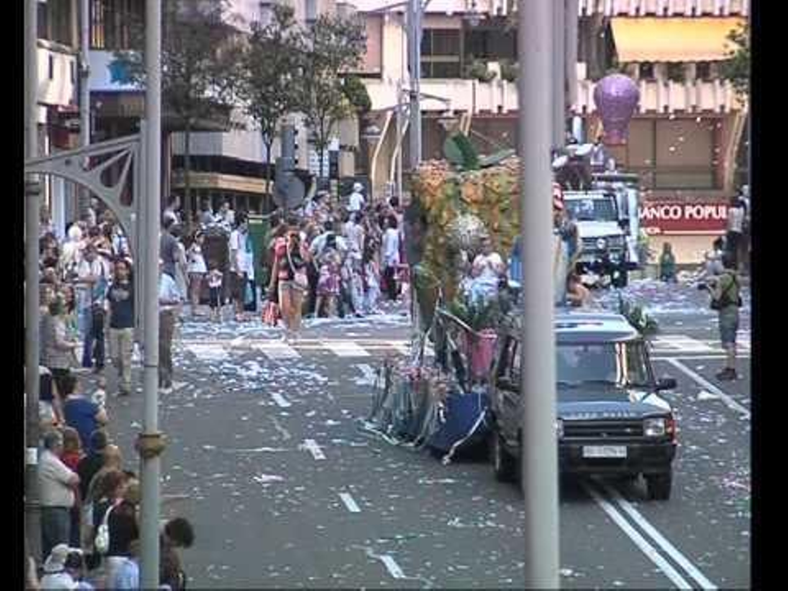 BATALLA DE FLORES. FIESTAS DE OURENSE