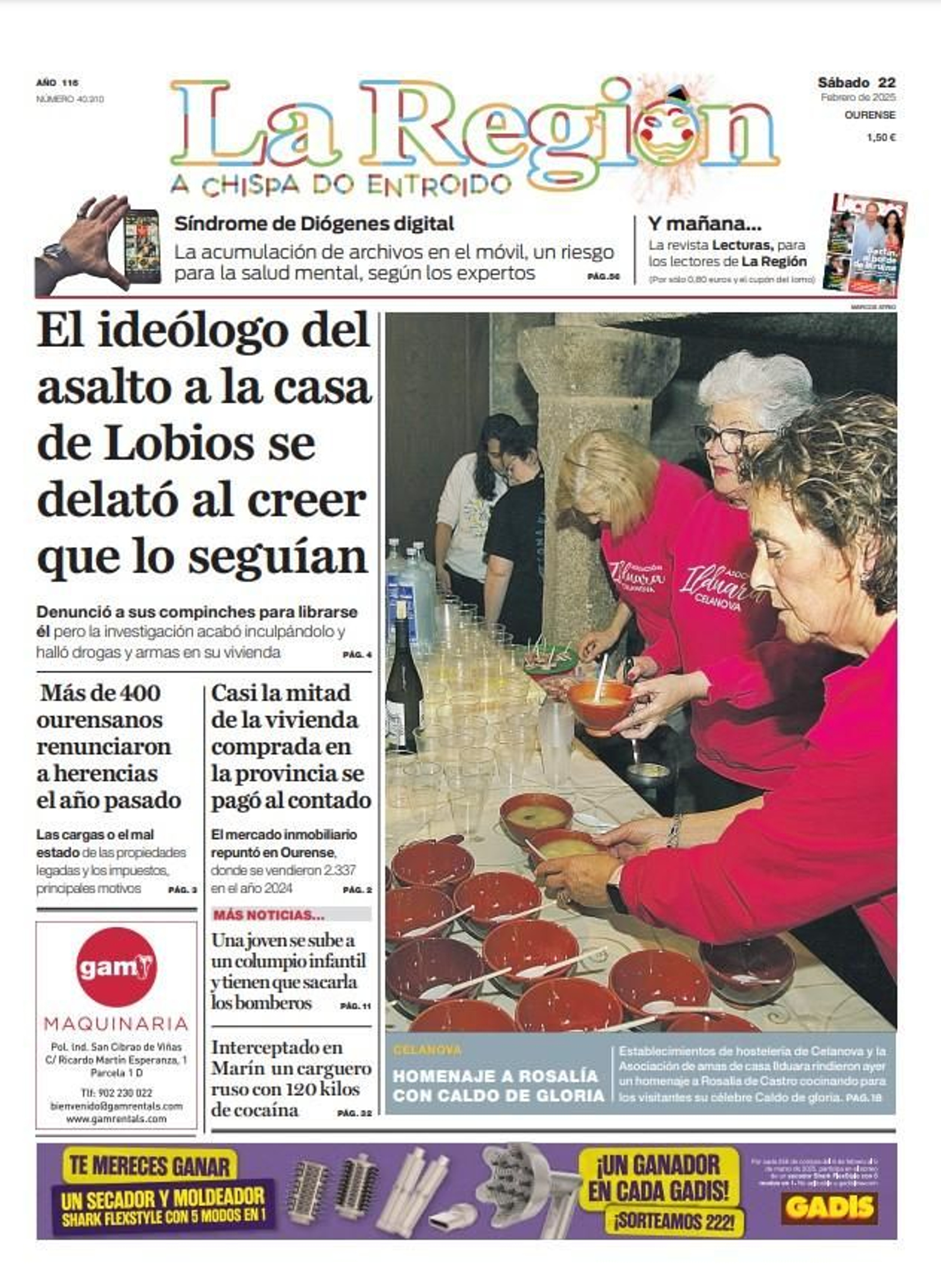 La portada de hoy