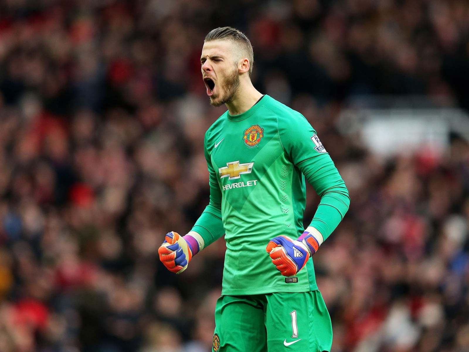 David de Gea sigue esta temporada en el Manchester United.