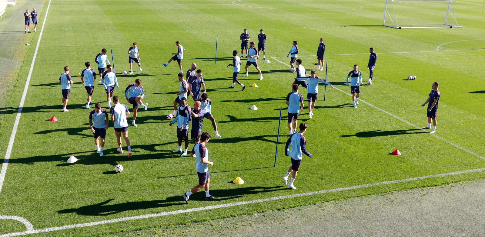 Galería | El Celta se prepara para una gran noche europea ante la Juventus
