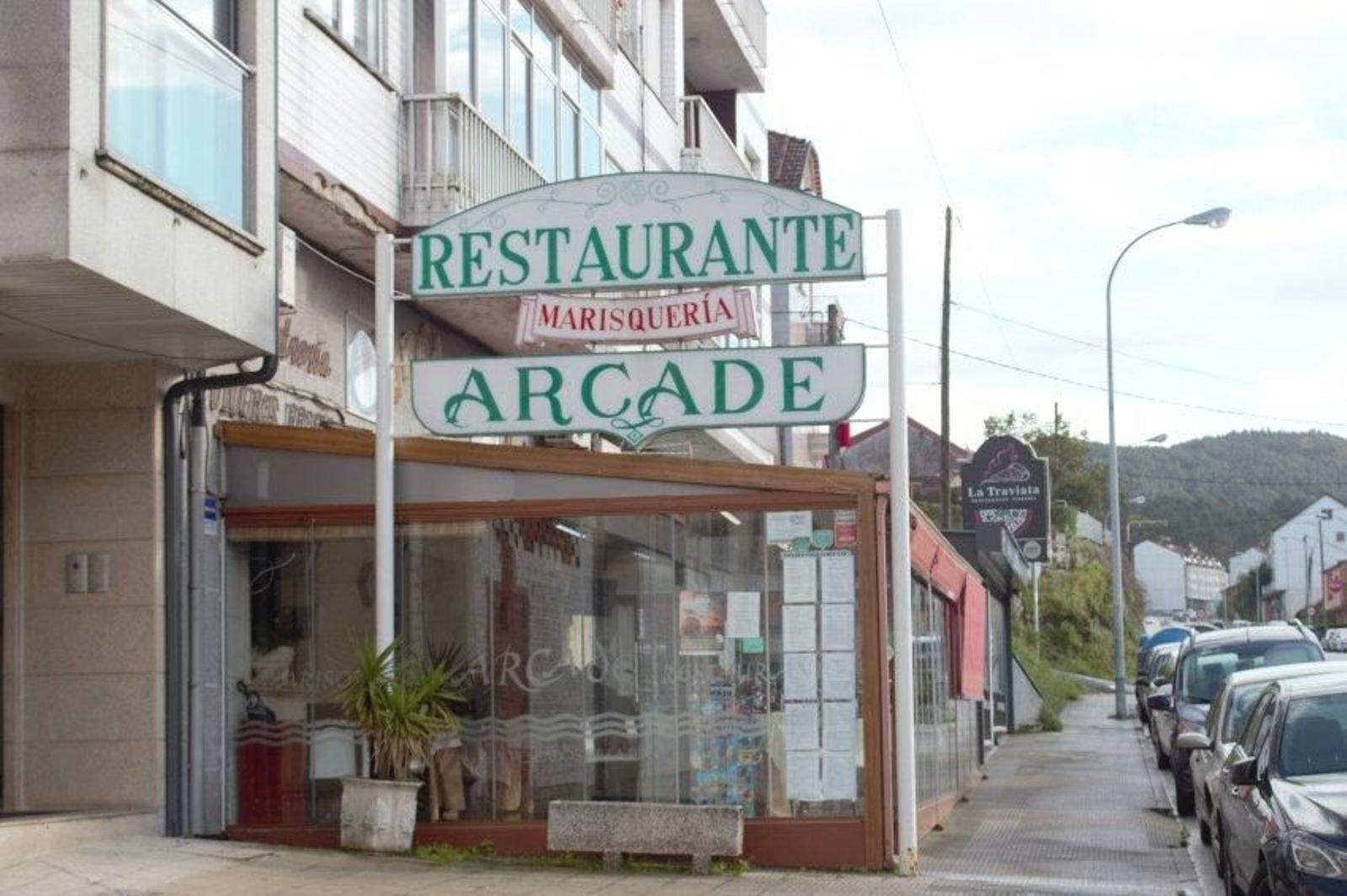 Fachada del restaurante Arcade.