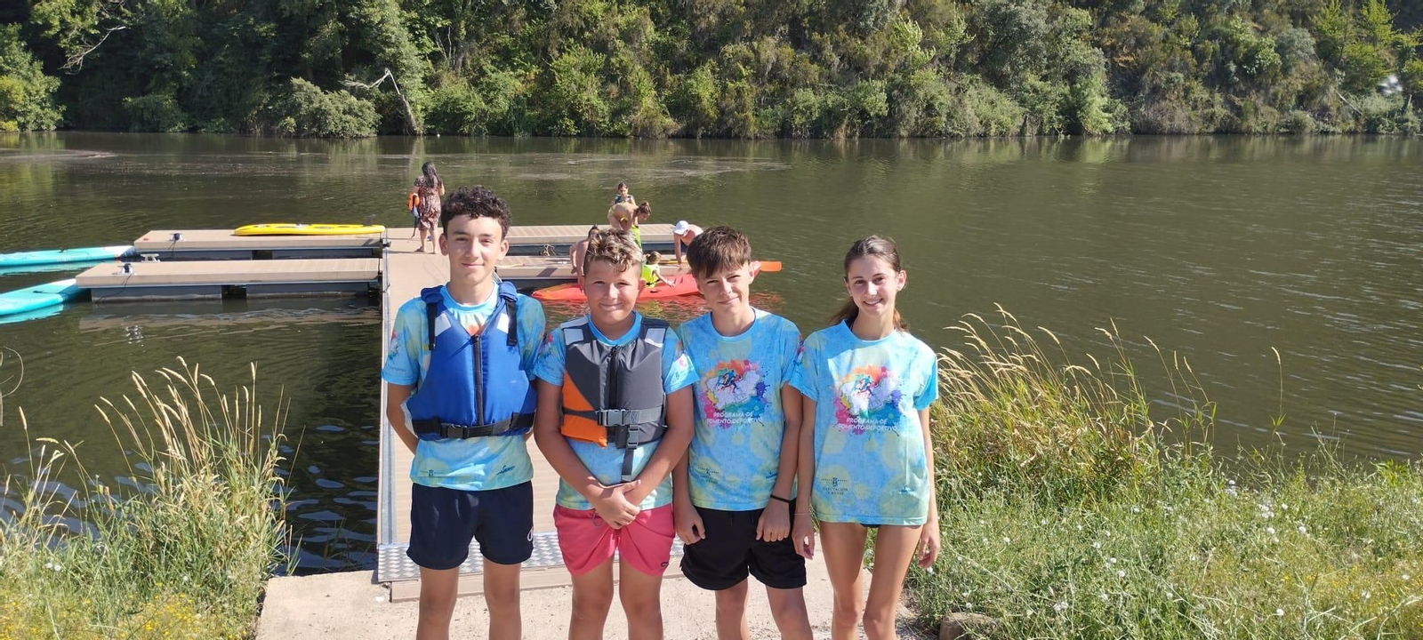 Galería | Un verano a golpe de remo y diversión con el programa Fomento Deportivo en Viana do Bolo