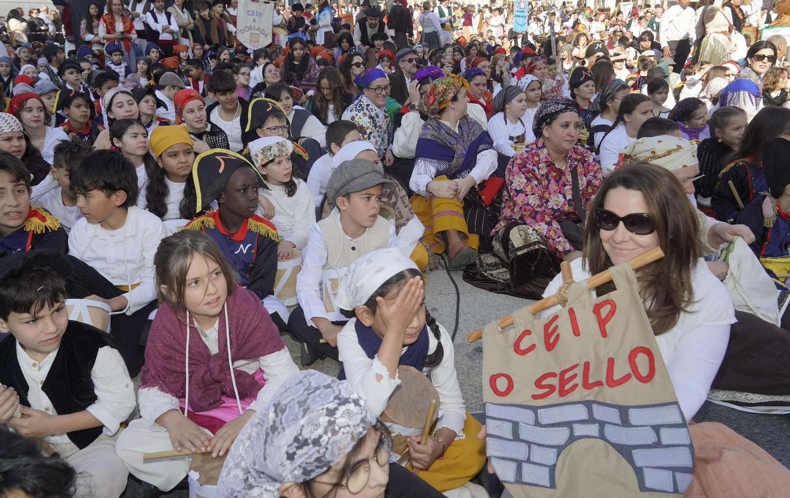 Galería | La Reconquistiña congrega a más de 2.000 escolares