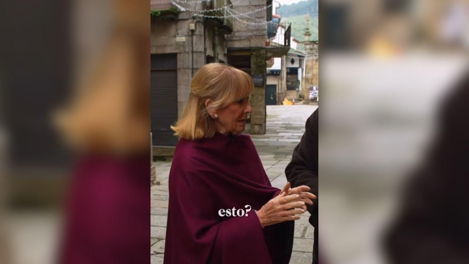 Esperanza Aguirre en Ribadavia