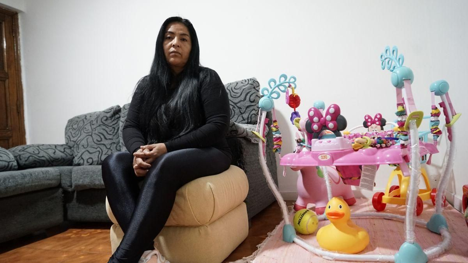 María Silvia sigue luchando por conseguir que su pequeña, que ya cumplió un año y mes, vuelva a casa.