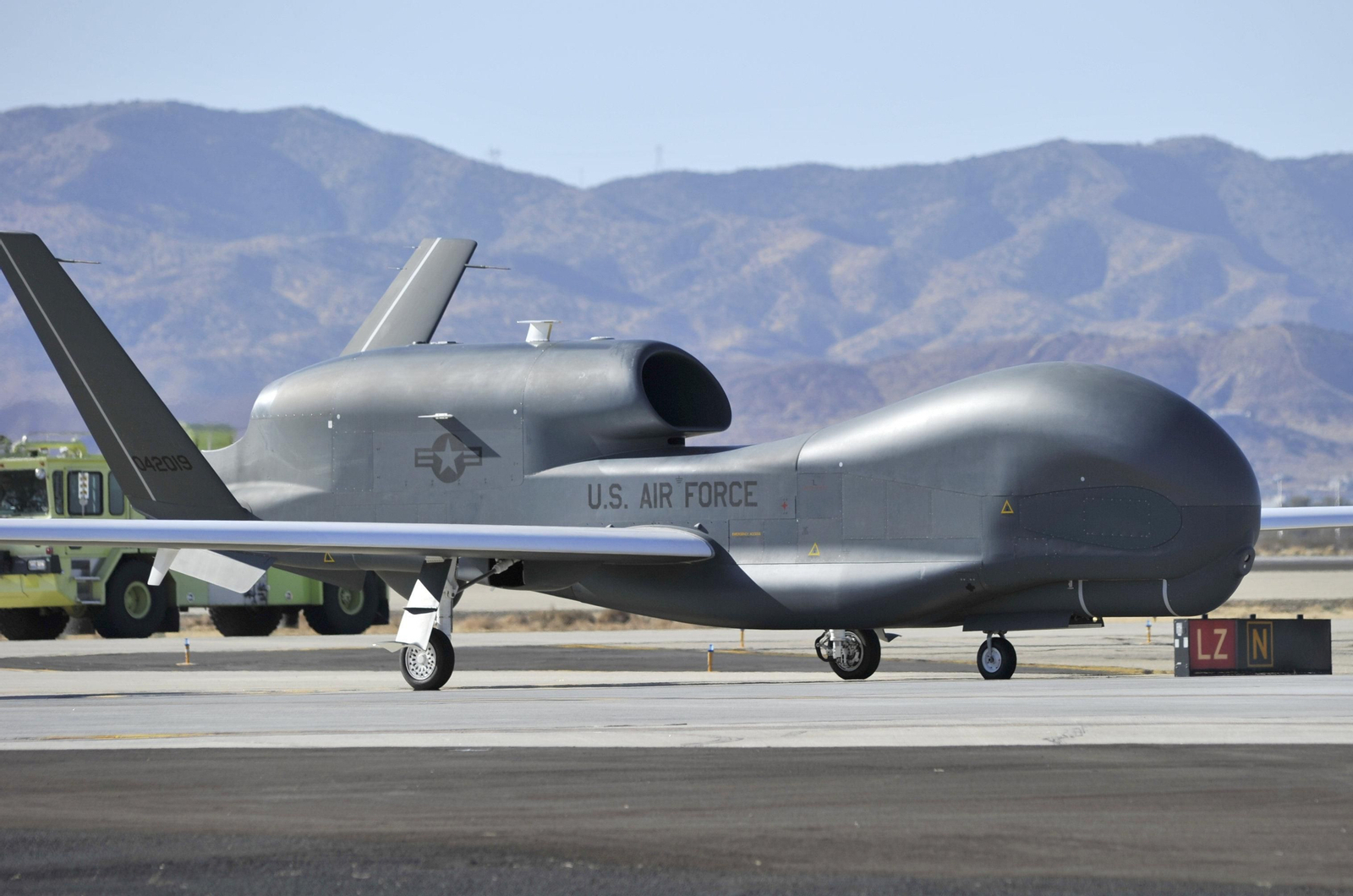 El dron `RQ-4 Global Hawk`