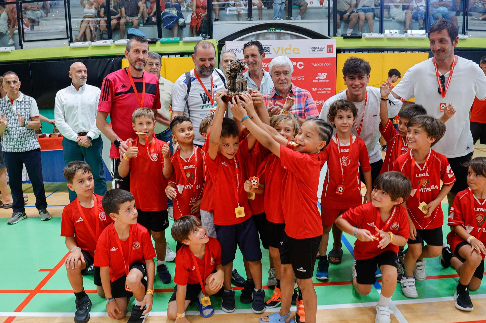 Galería | Clausura de la Vigo Cup con la entrega de medallas